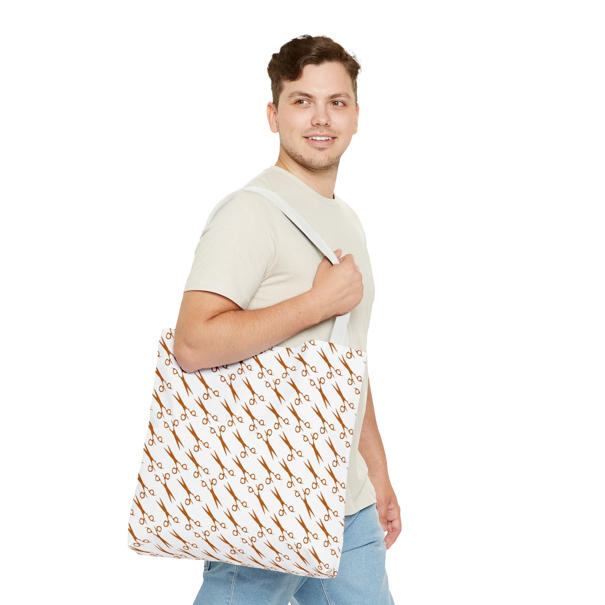 Sharp Shears Pattern Tote Bag