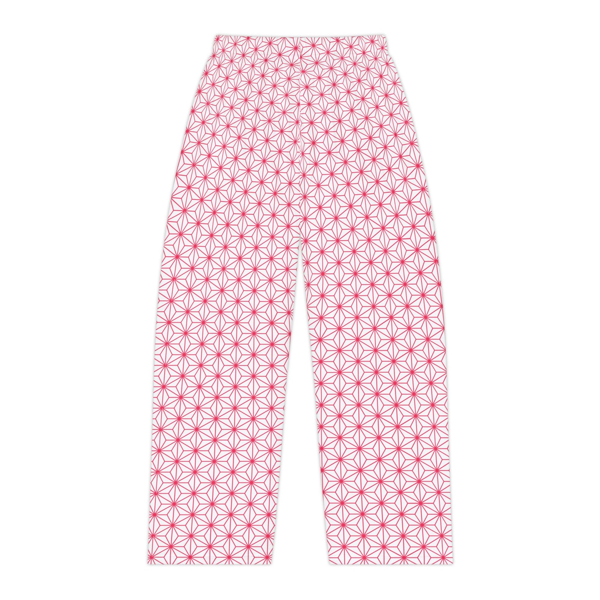 Floral Pink Starburst Pajama Pants