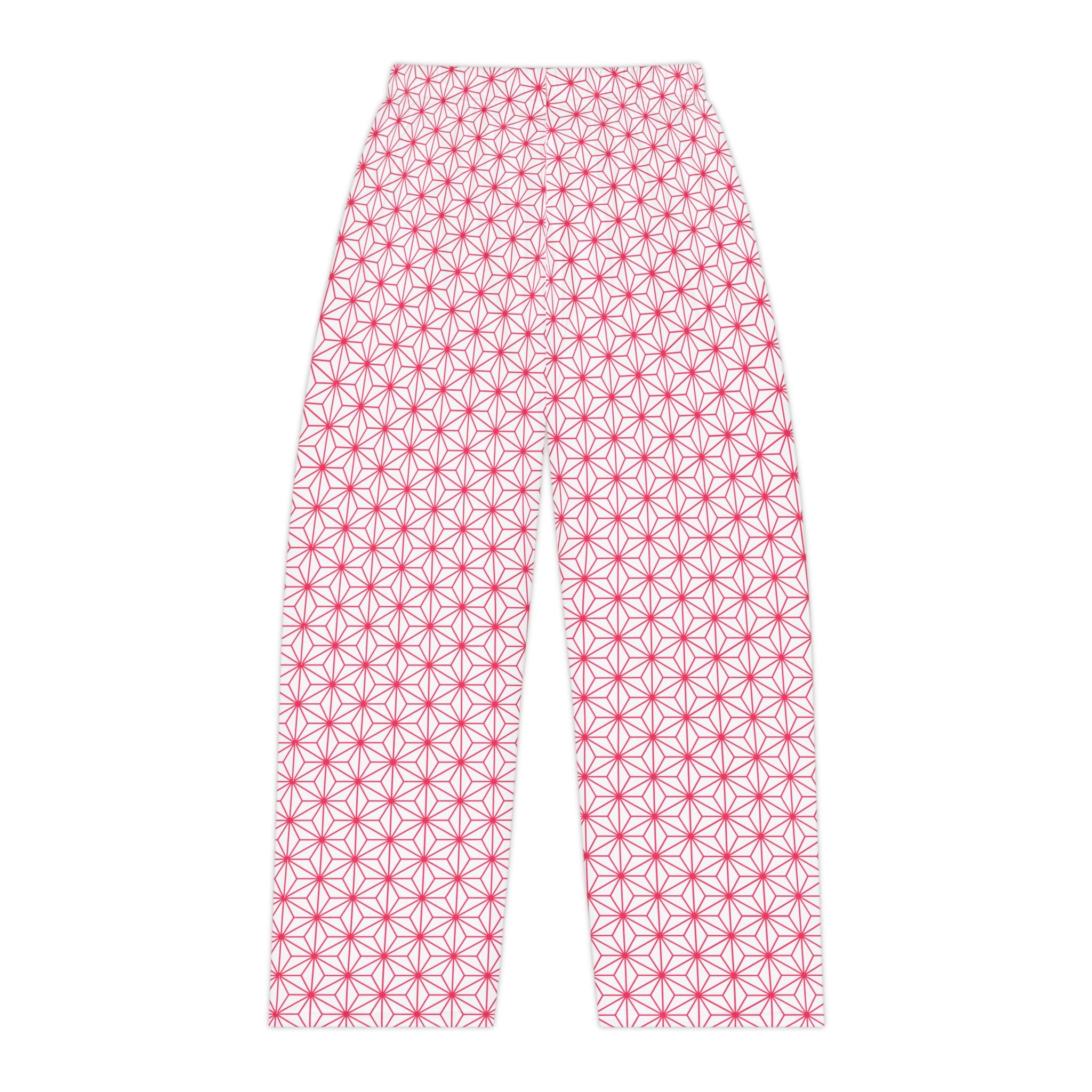 Floral Pink Starburst Pajama Pants