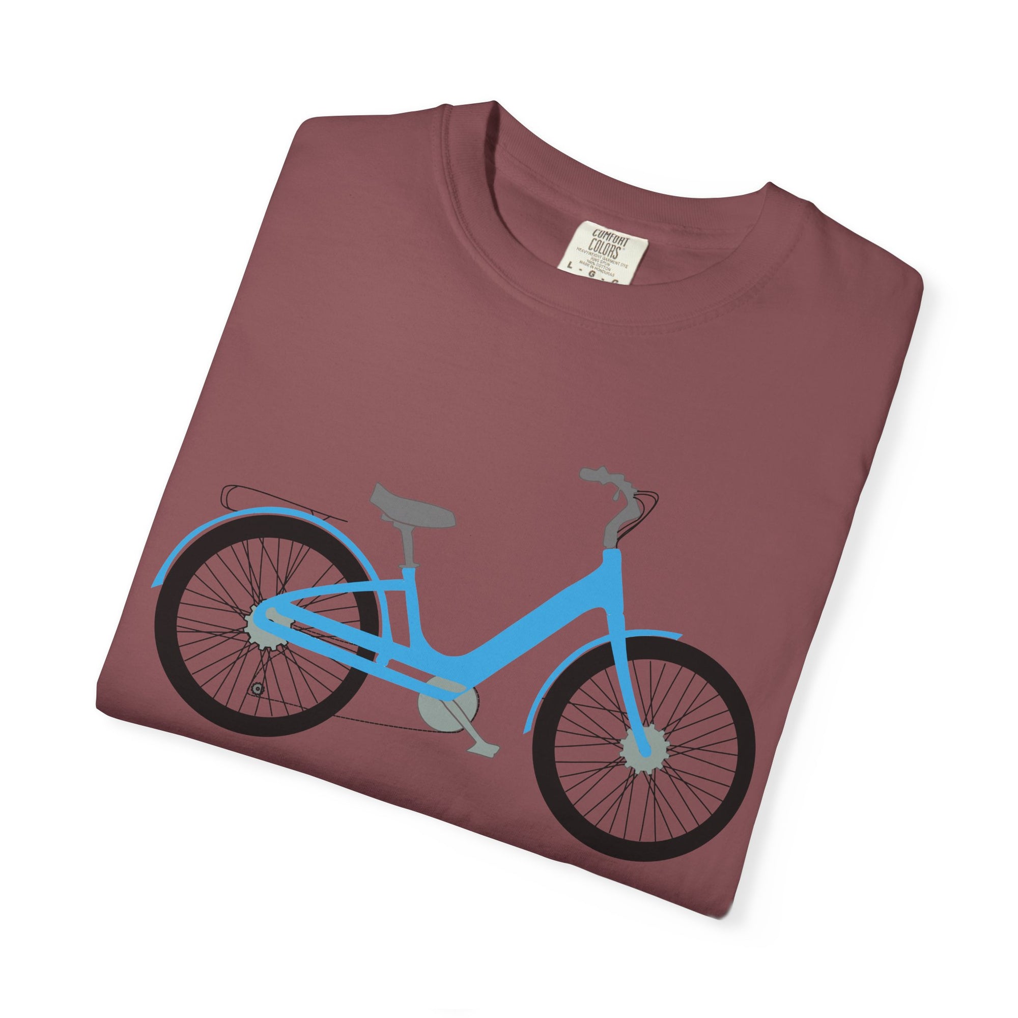 Boise Bicycle T-Shirt, Casual Bike Apparel, Gift for Cycling Enthusiasts, Comfortable Summer Tee, Unisex Graphic T-Shirt