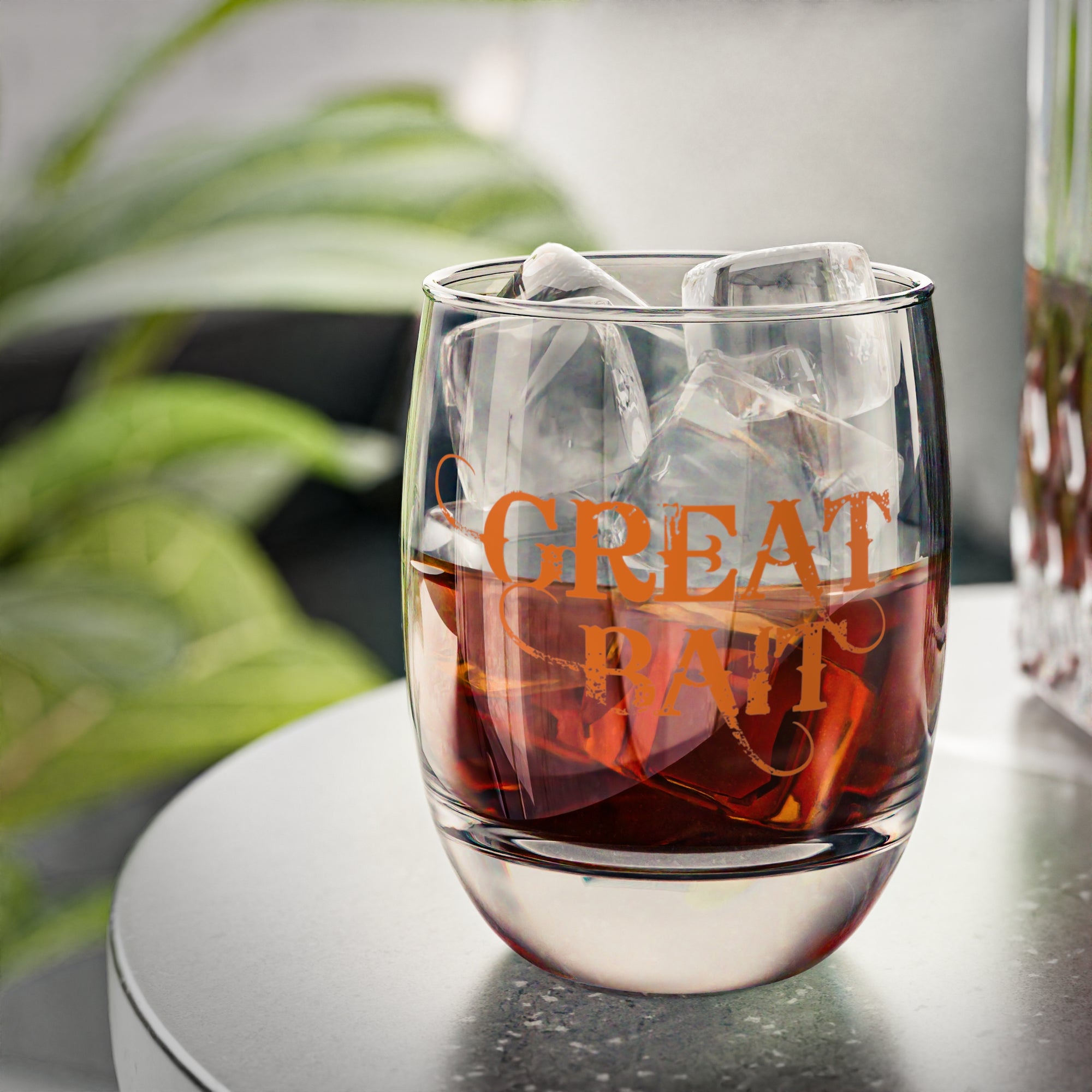 Great Bait Whiskey Glass