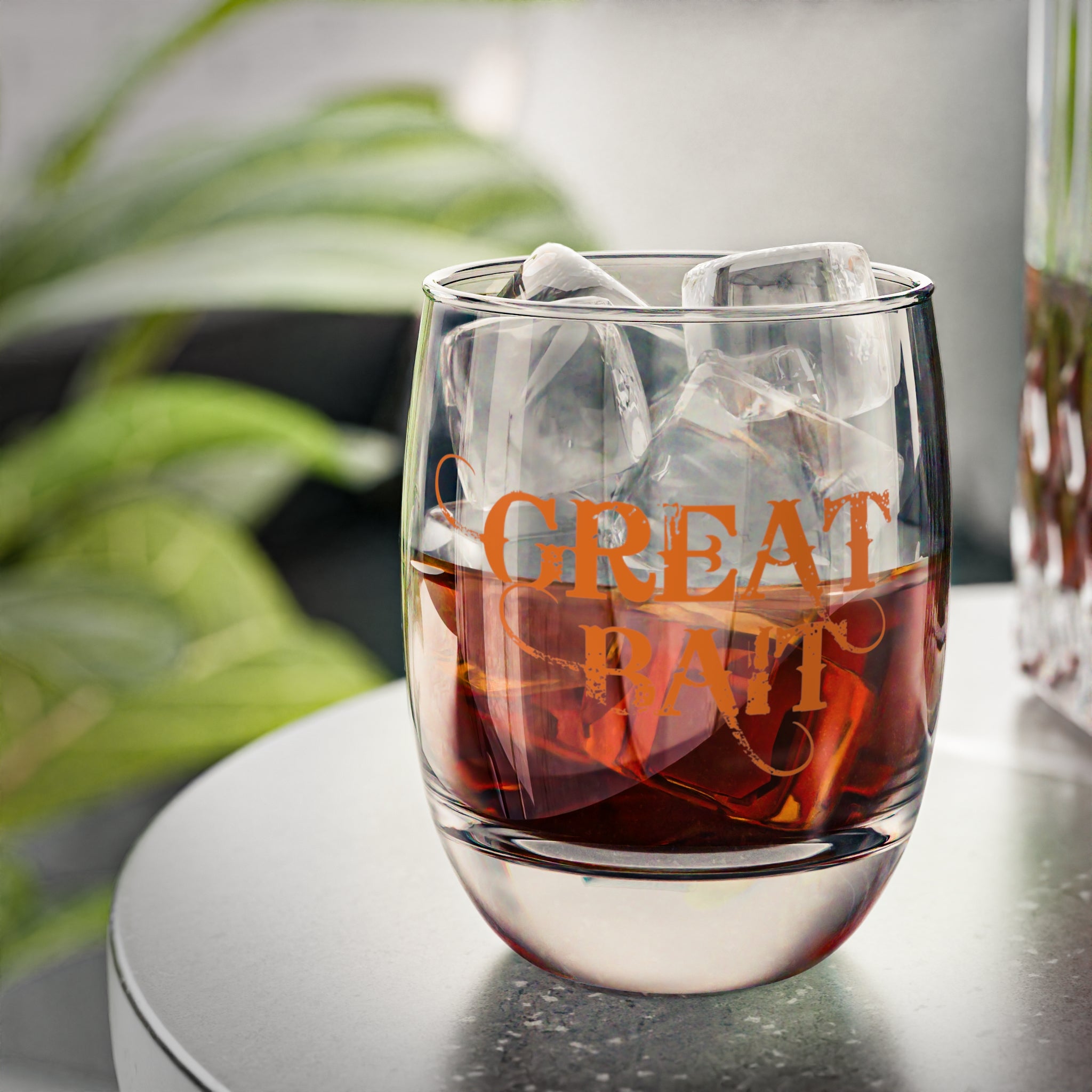 Great Bait Whiskey Glass
