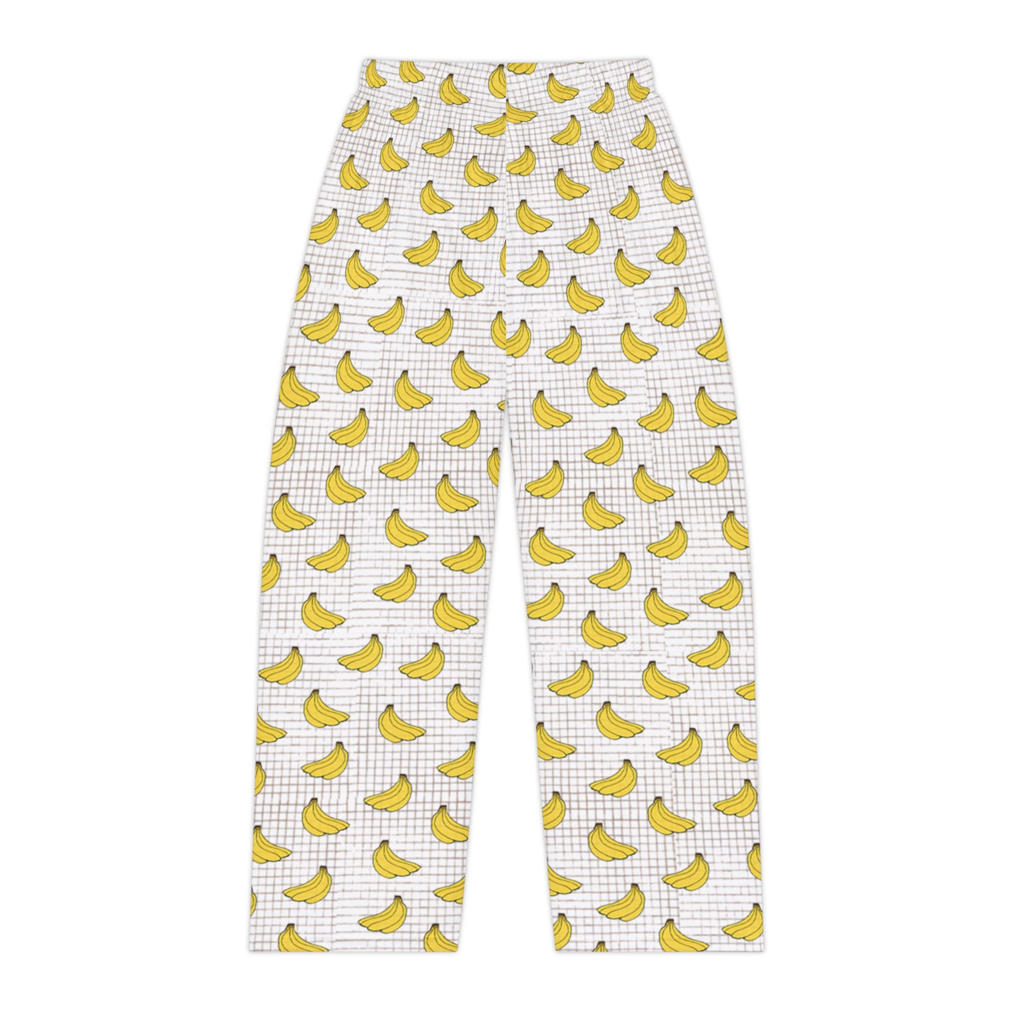 Banana Print Women's Pajama Pants