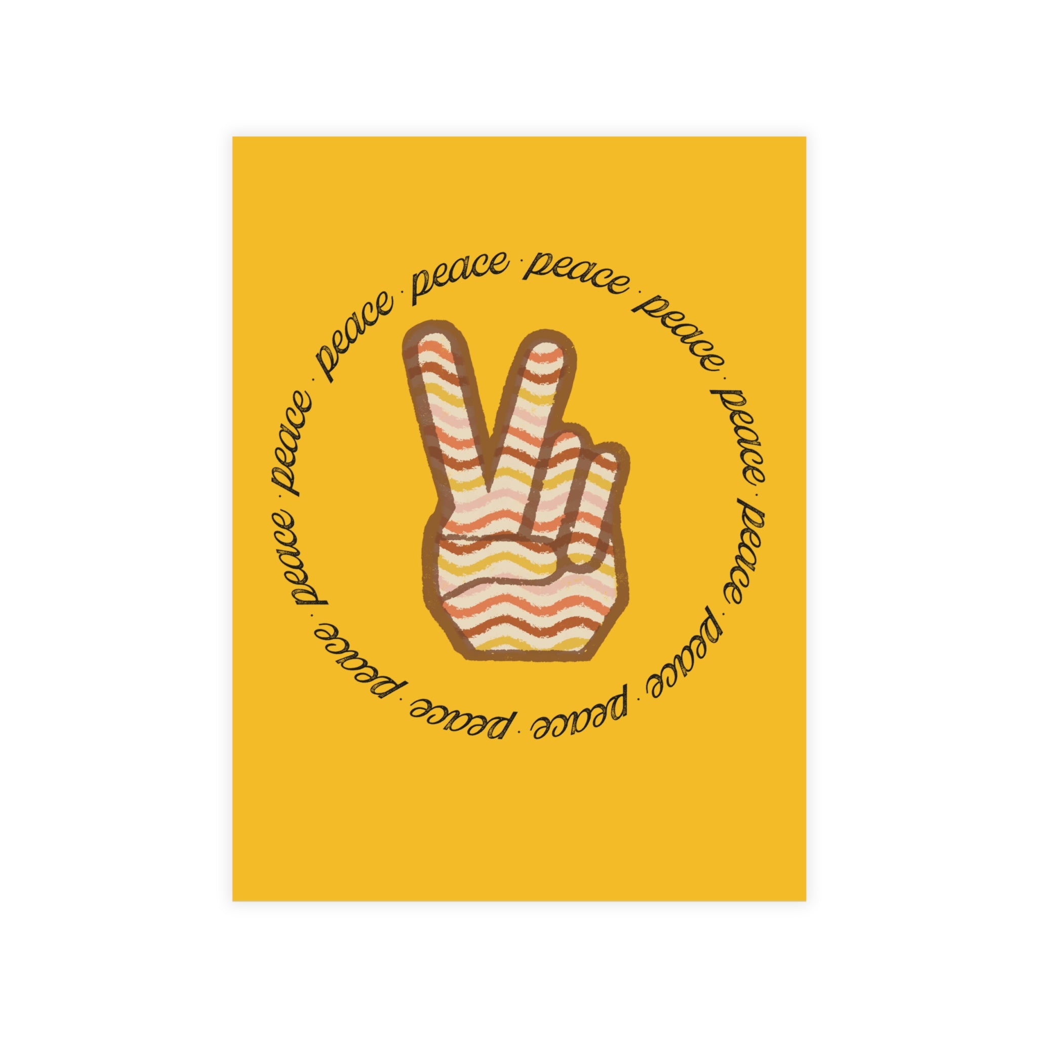 Peace & Good Luck Postcard Bundles (envelopes included)