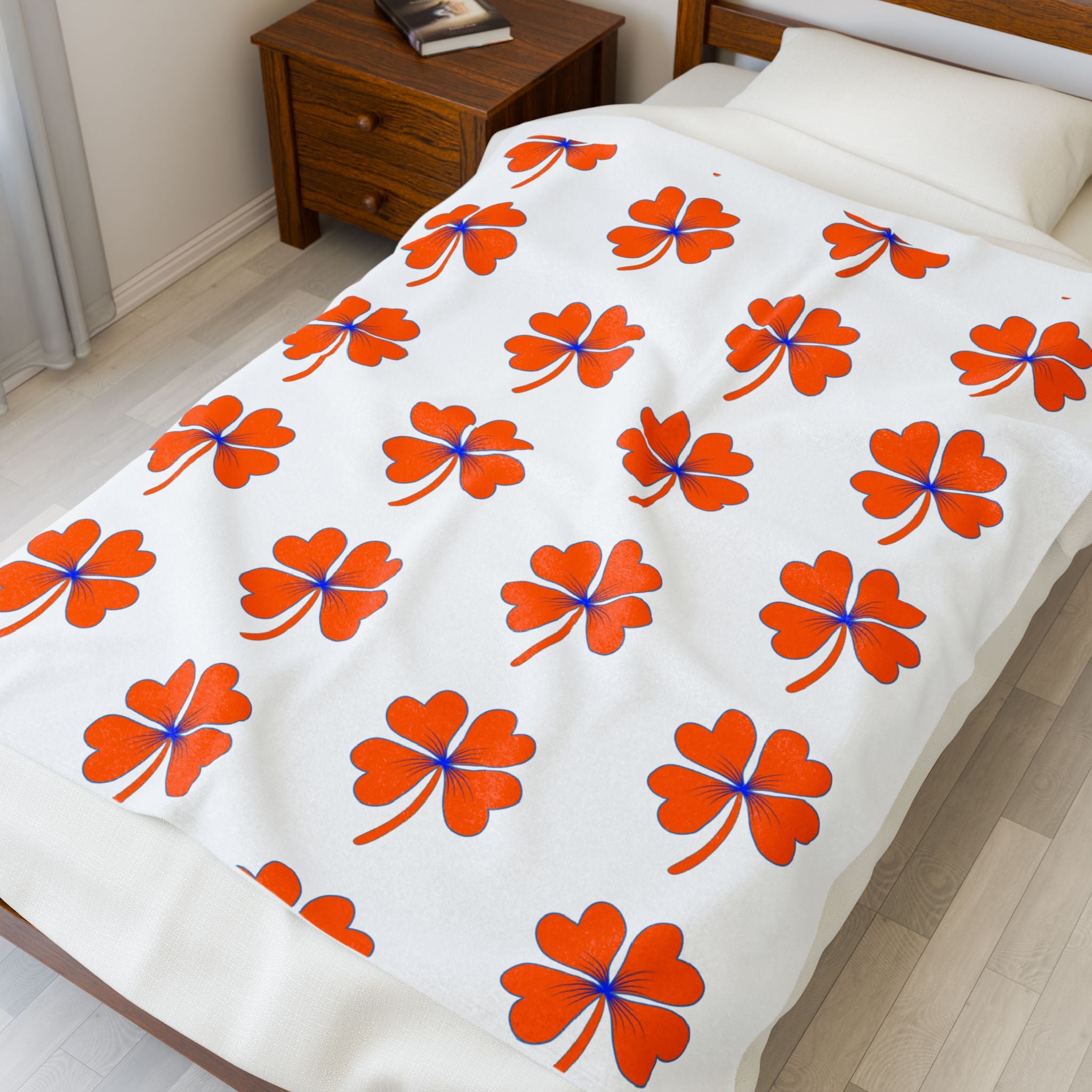 Boise Broncos Velvet Plush Blanket