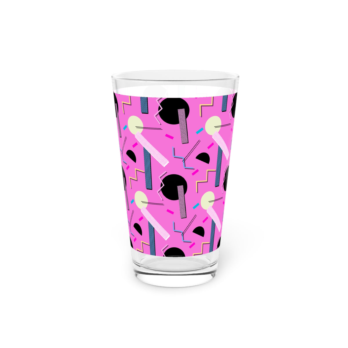 Retro 80's Pint Glass