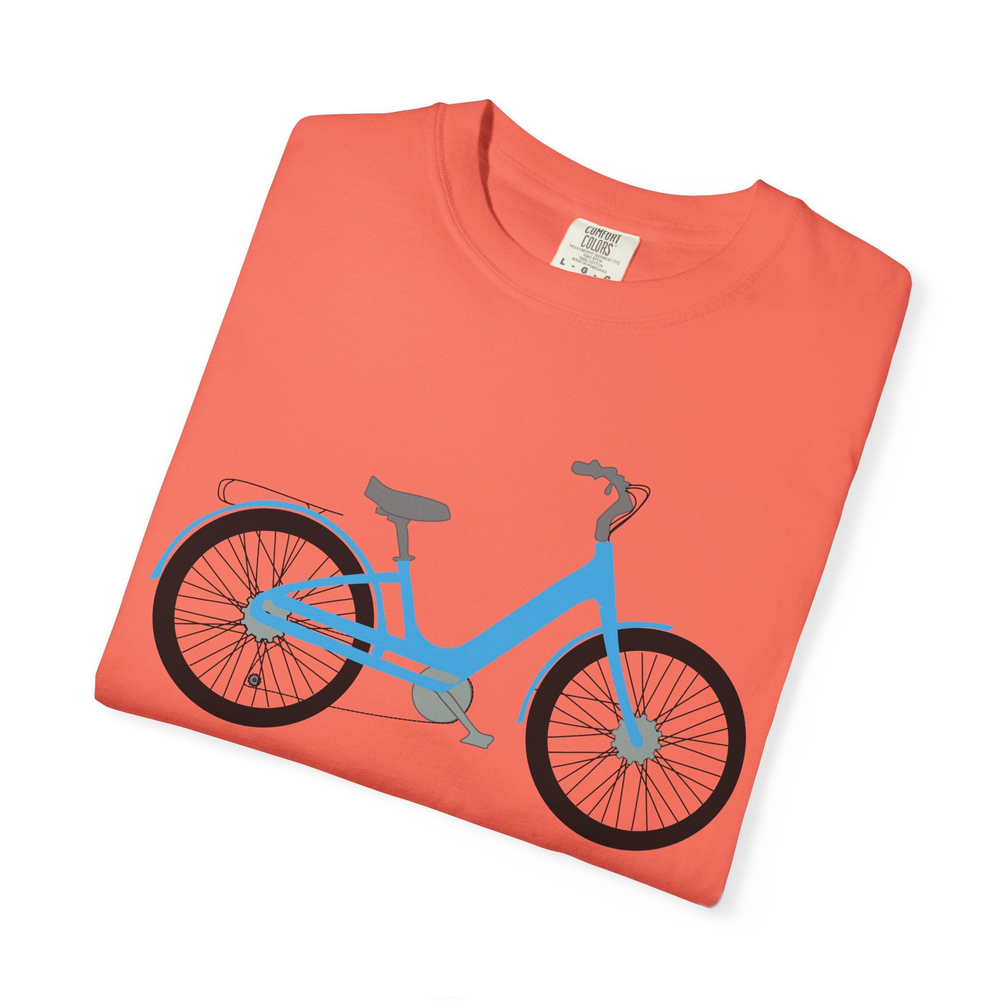Boise Bicycle T-Shirt, Casual Bike Apparel, Gift for Cycling Enthusiasts, Comfortable Summer Tee, Unisex Graphic T-Shirt
