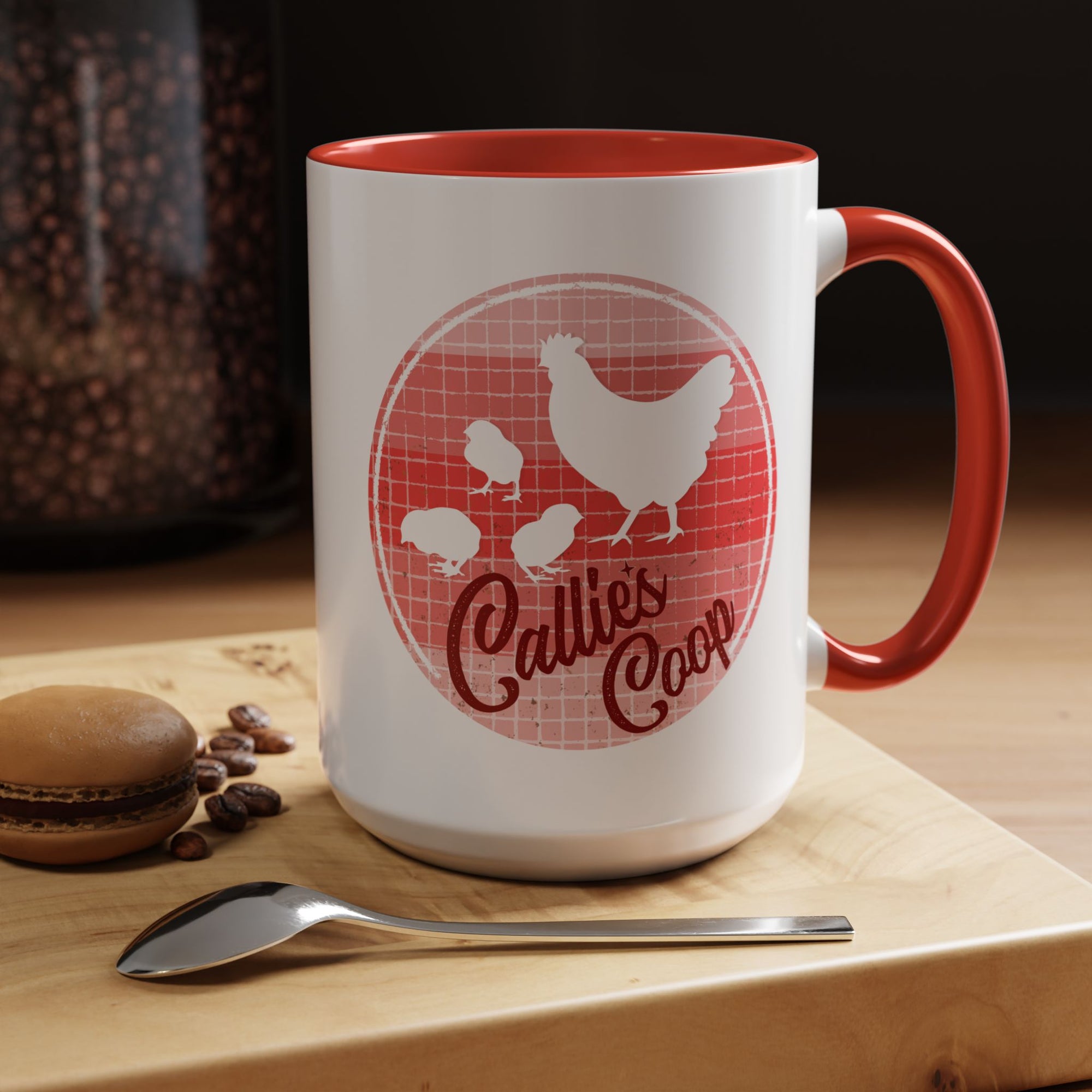 Callie's Coop Chicken mom mug, Mothers Day Mug