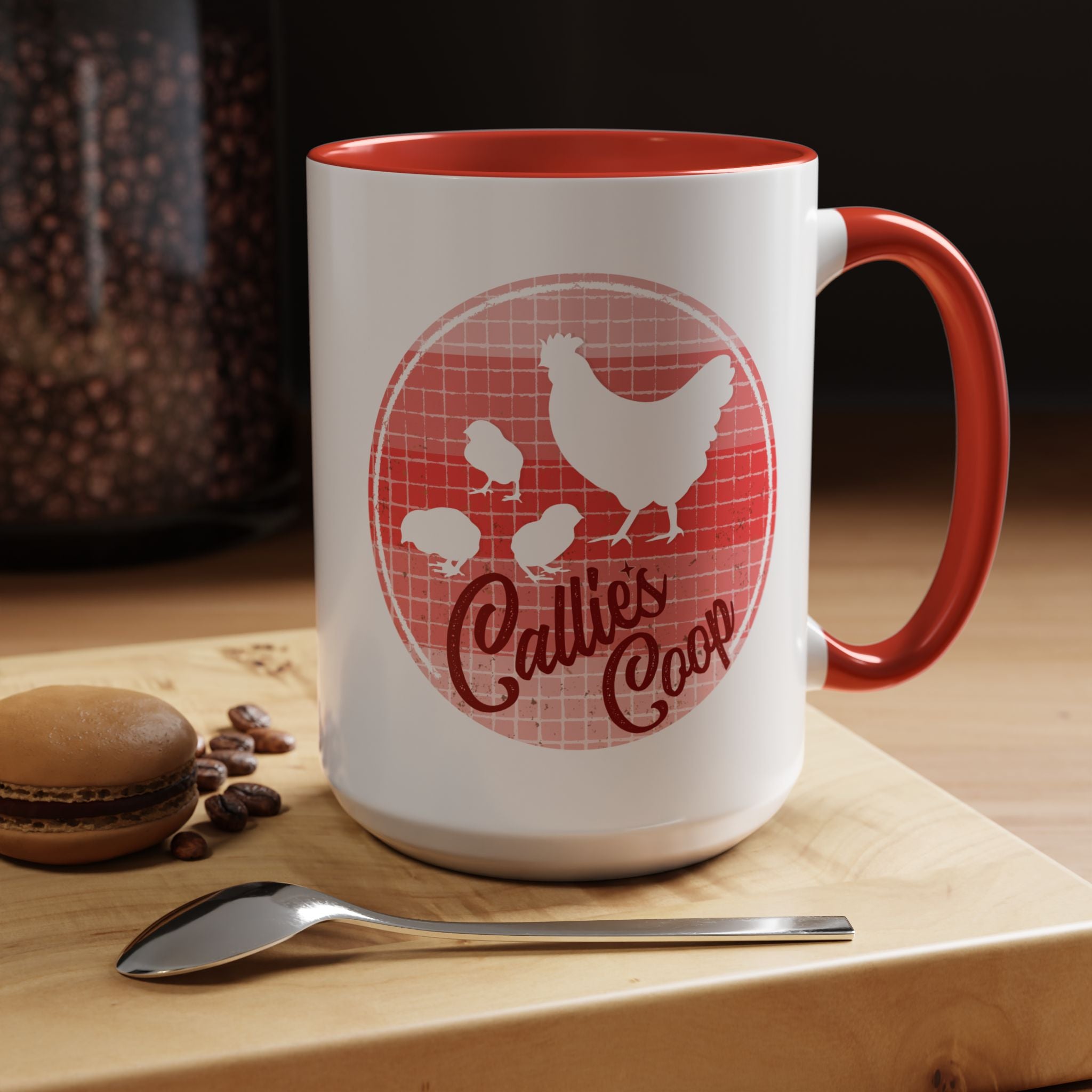 Callie's Coop Chicken mom mug, Mothers Day Mug
