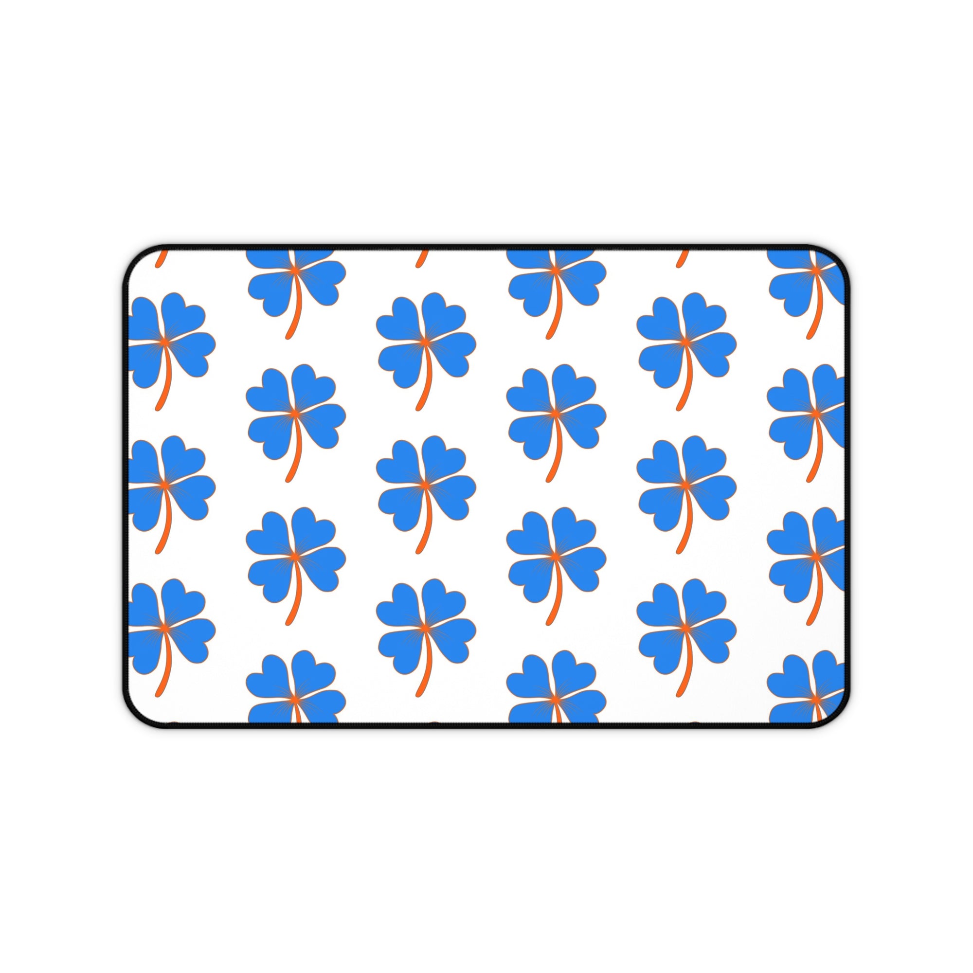 Boise Blue & Orange Desk Mat