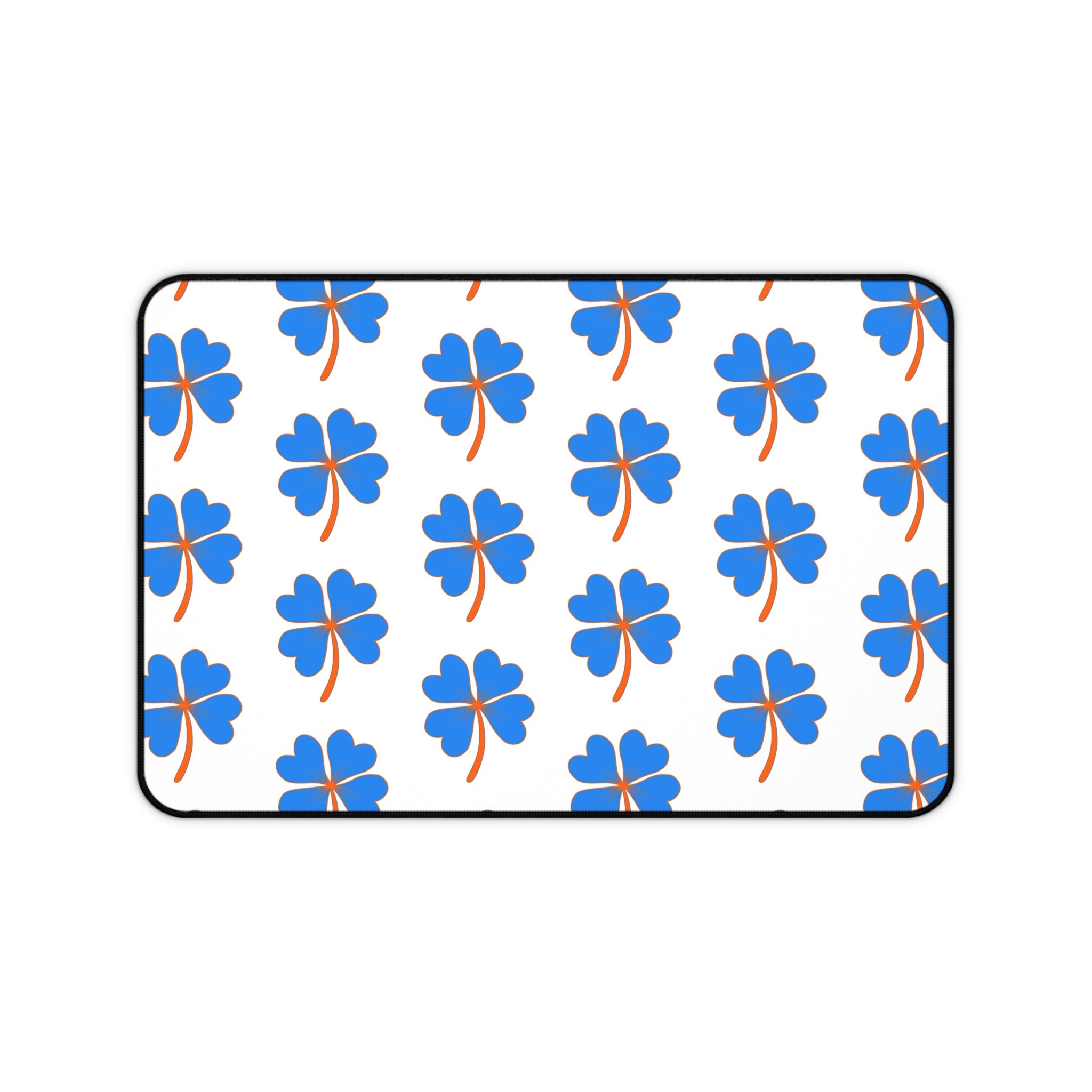 Boise Blue & Orange Desk Mat