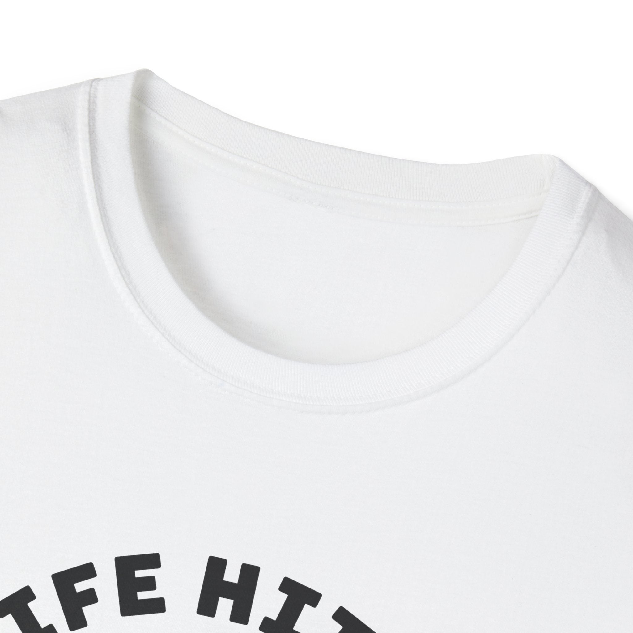 Knife Hit 90s spiral graphic T-Shirt | Freezer Buddy back print
