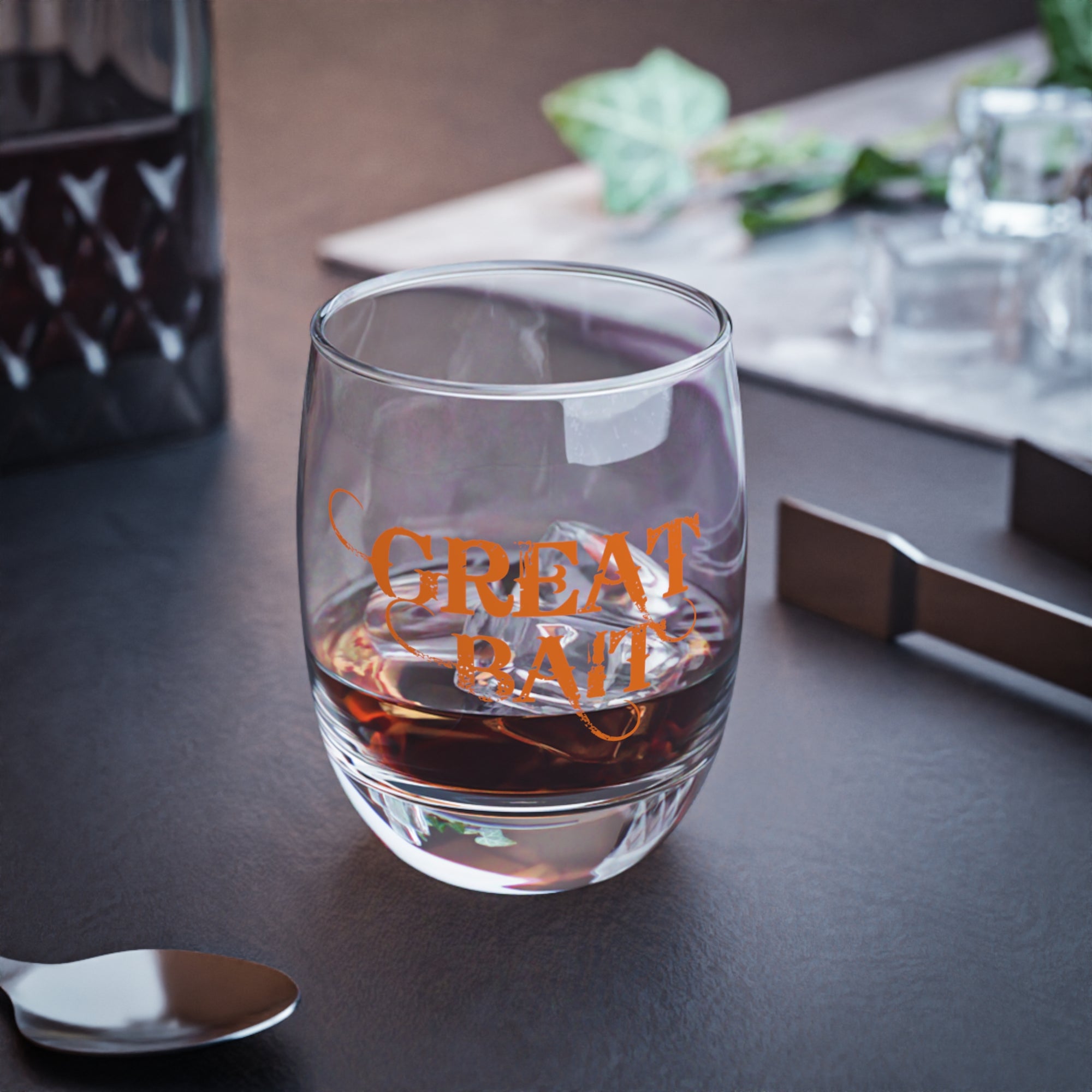 Great Bait Whiskey Glass