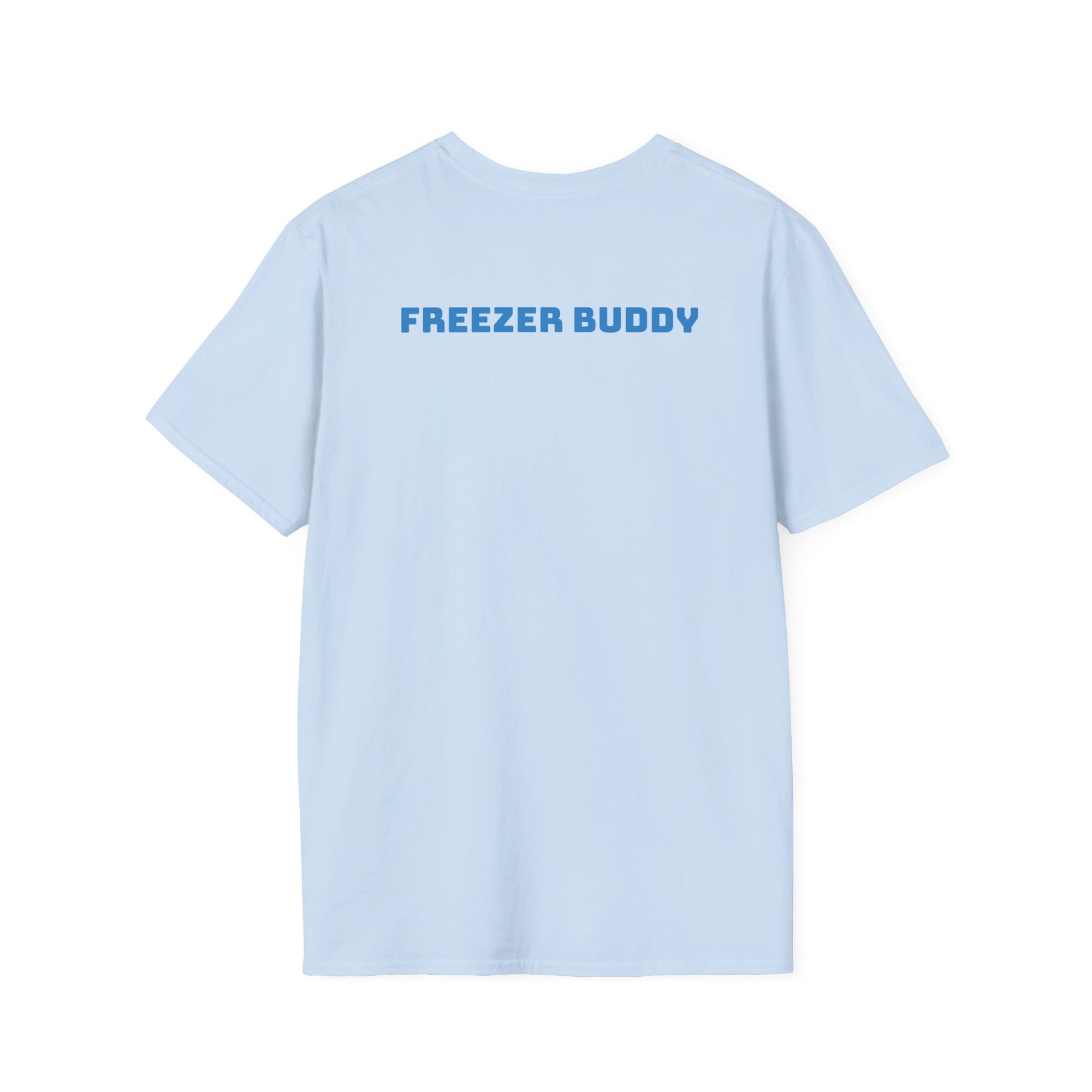 Knife Hit 90s spiral graphic T-Shirt | Freezer Buddy back print