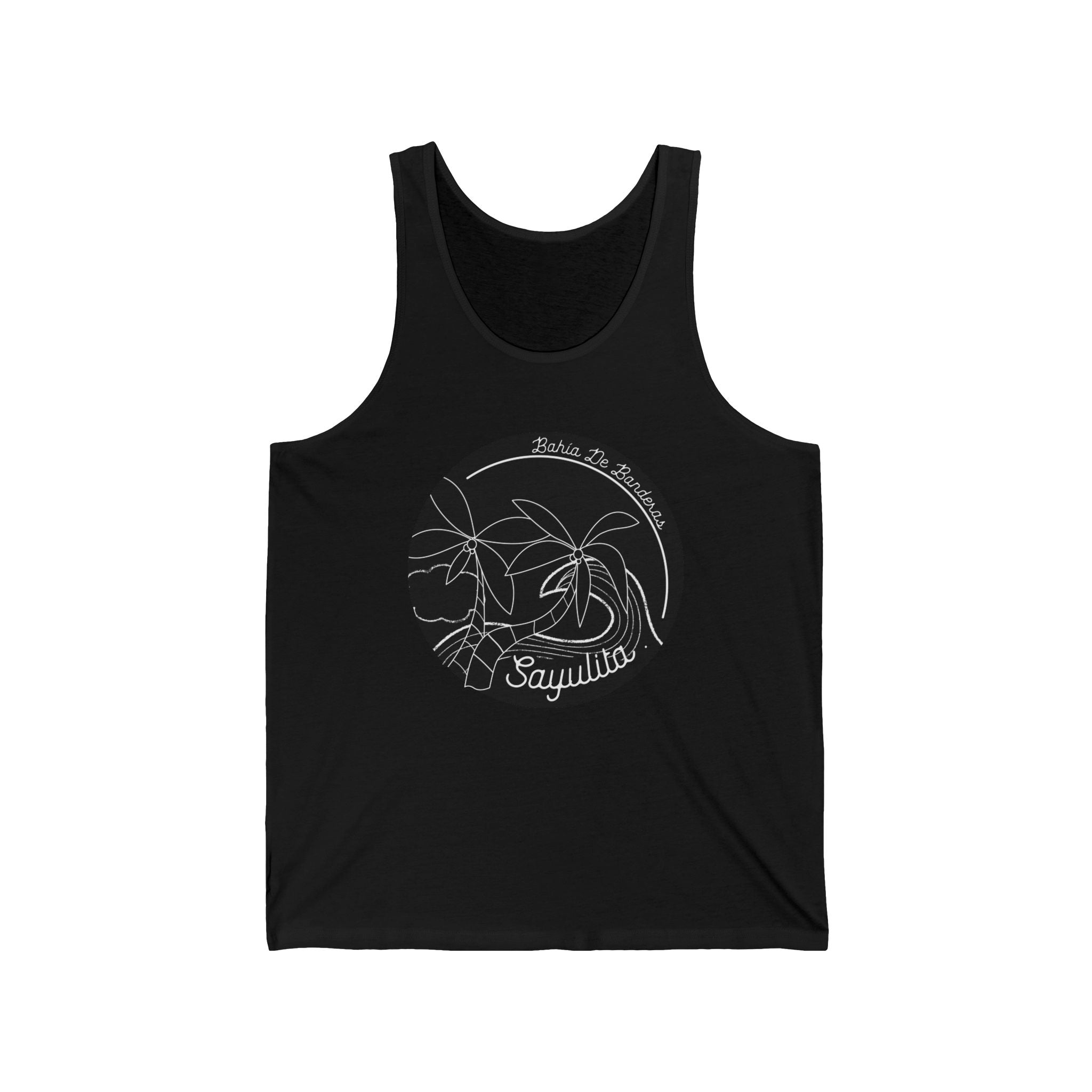 Sayulita, Nayarit Mexico Beach Tank Top — Vintage Island Vibe Summer Tank
