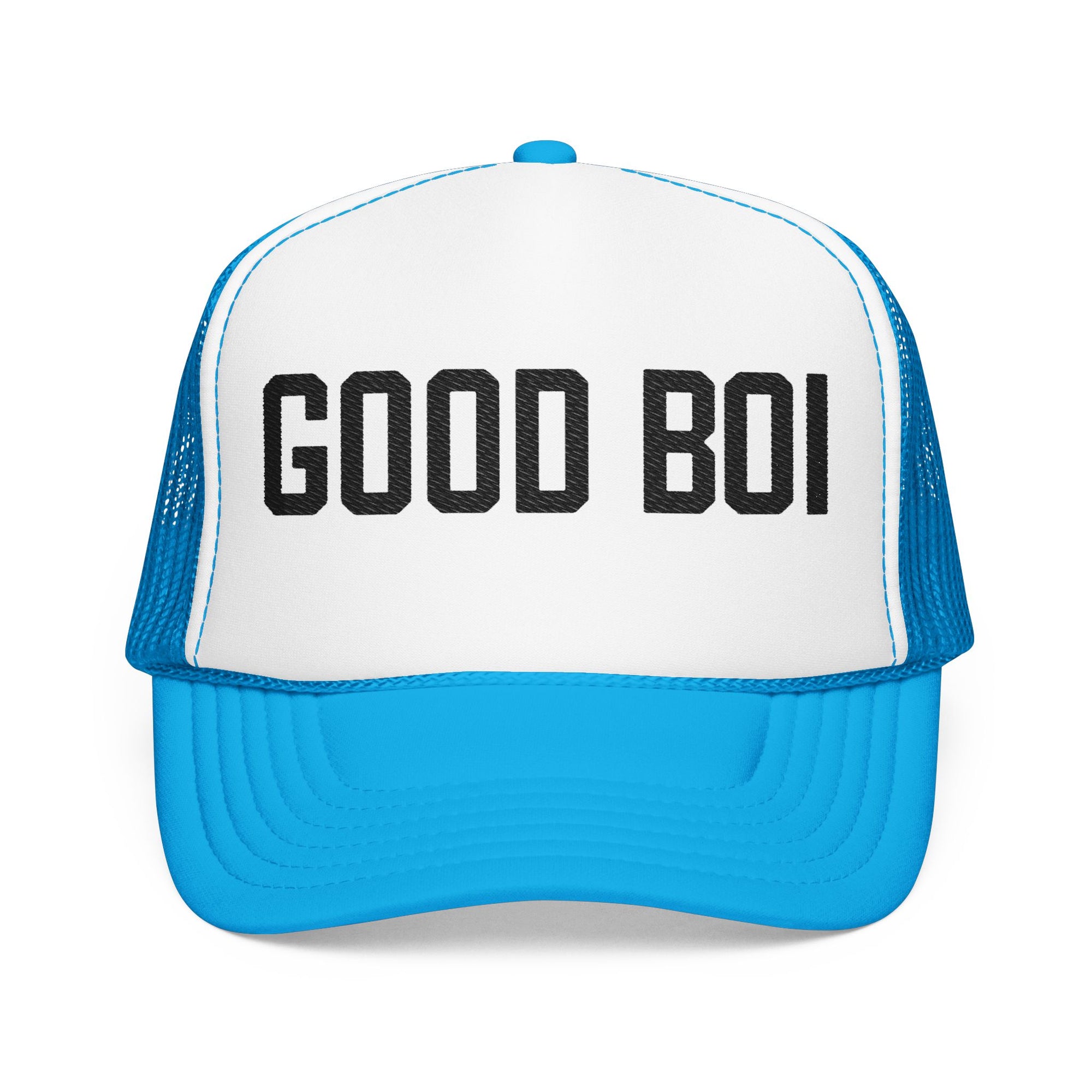 Good Boi Embroidered Trucker Hat — Boise Lover Hat