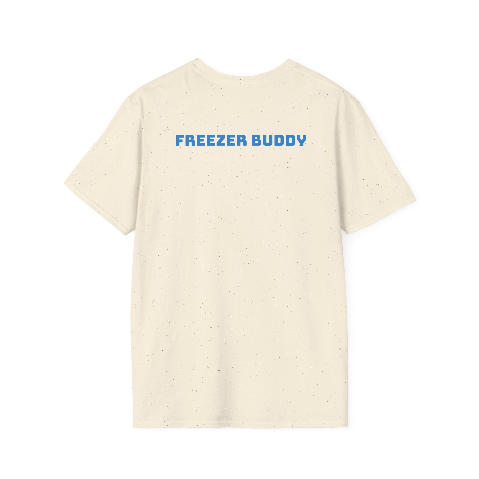 Knife Hit 90s spiral graphic T-Shirt | Freezer Buddy back print