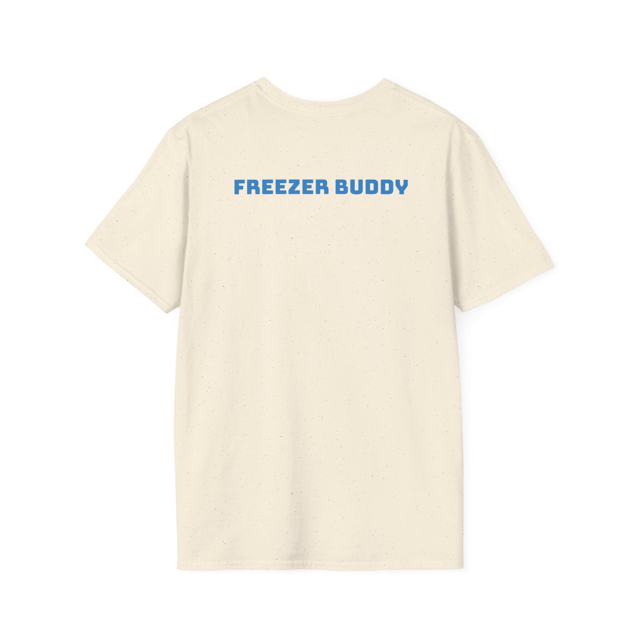 Knife Hit 90s spiral graphic T-Shirt | Freezer Buddy back print