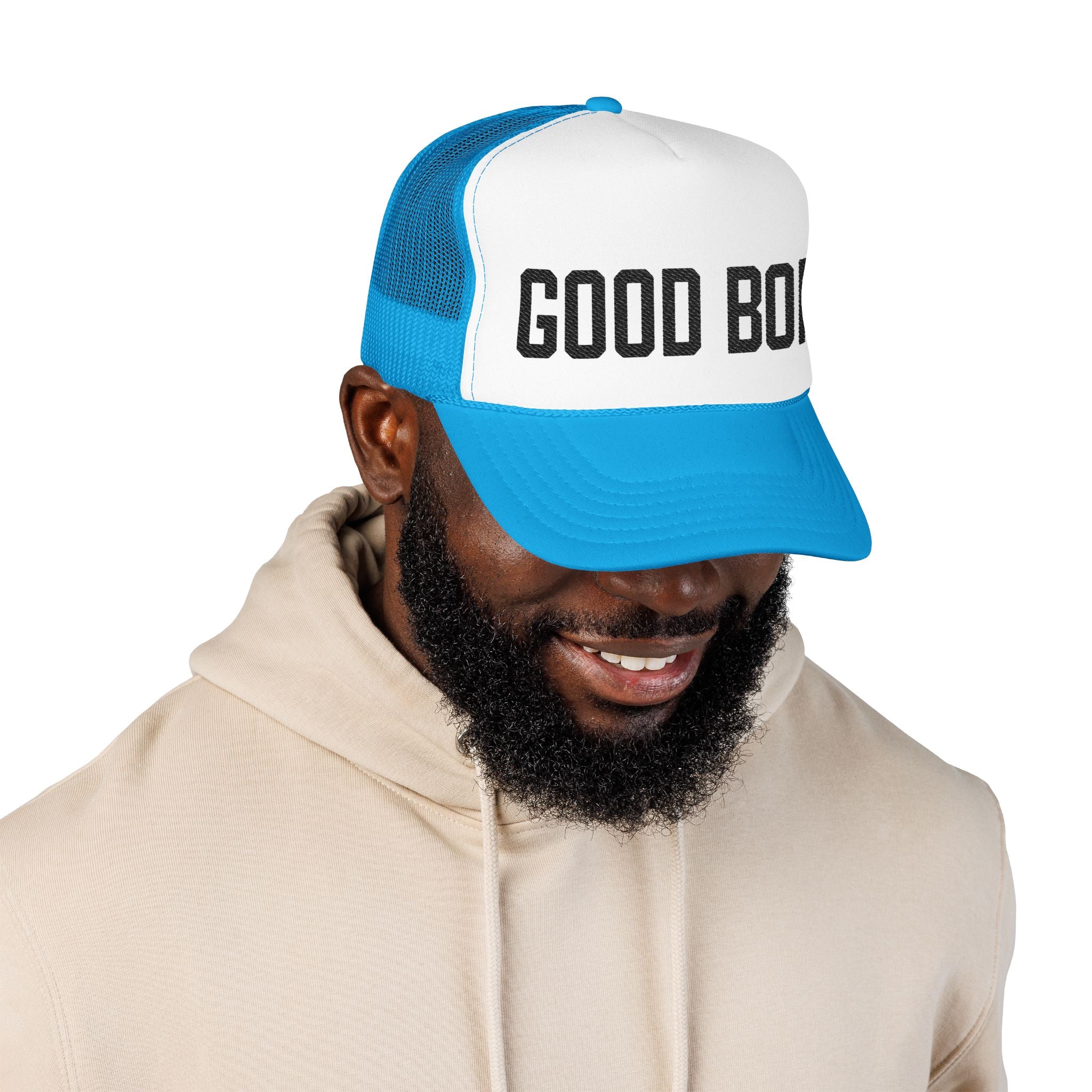 Good Boi Embroidered Trucker Hat — Boise Lover Hat