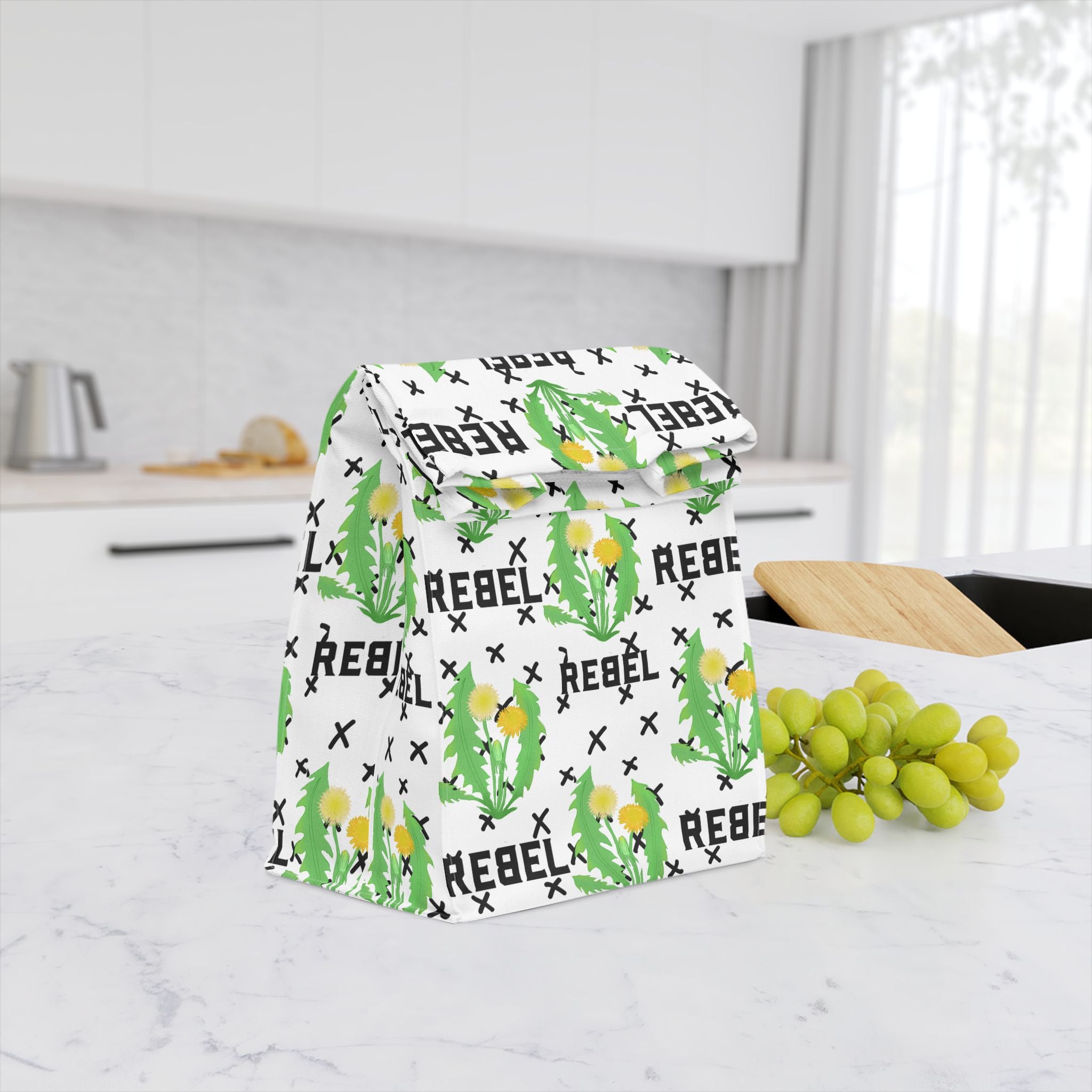 Rebel Dandelion Lunch Bag