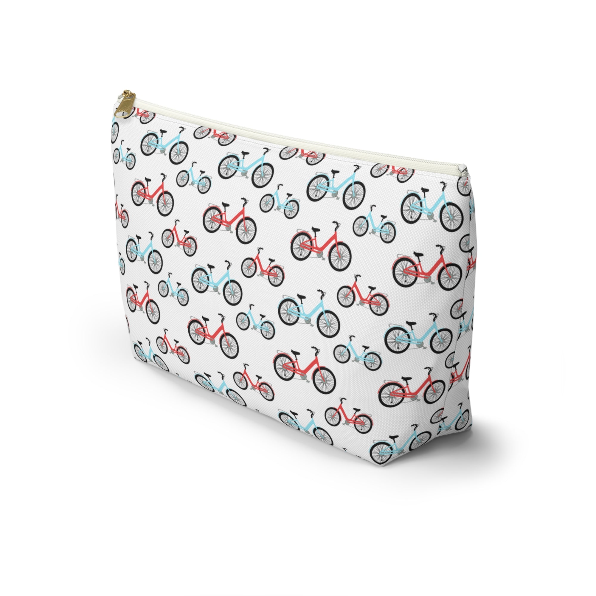 Bicycle-Themed Accessory Pouch