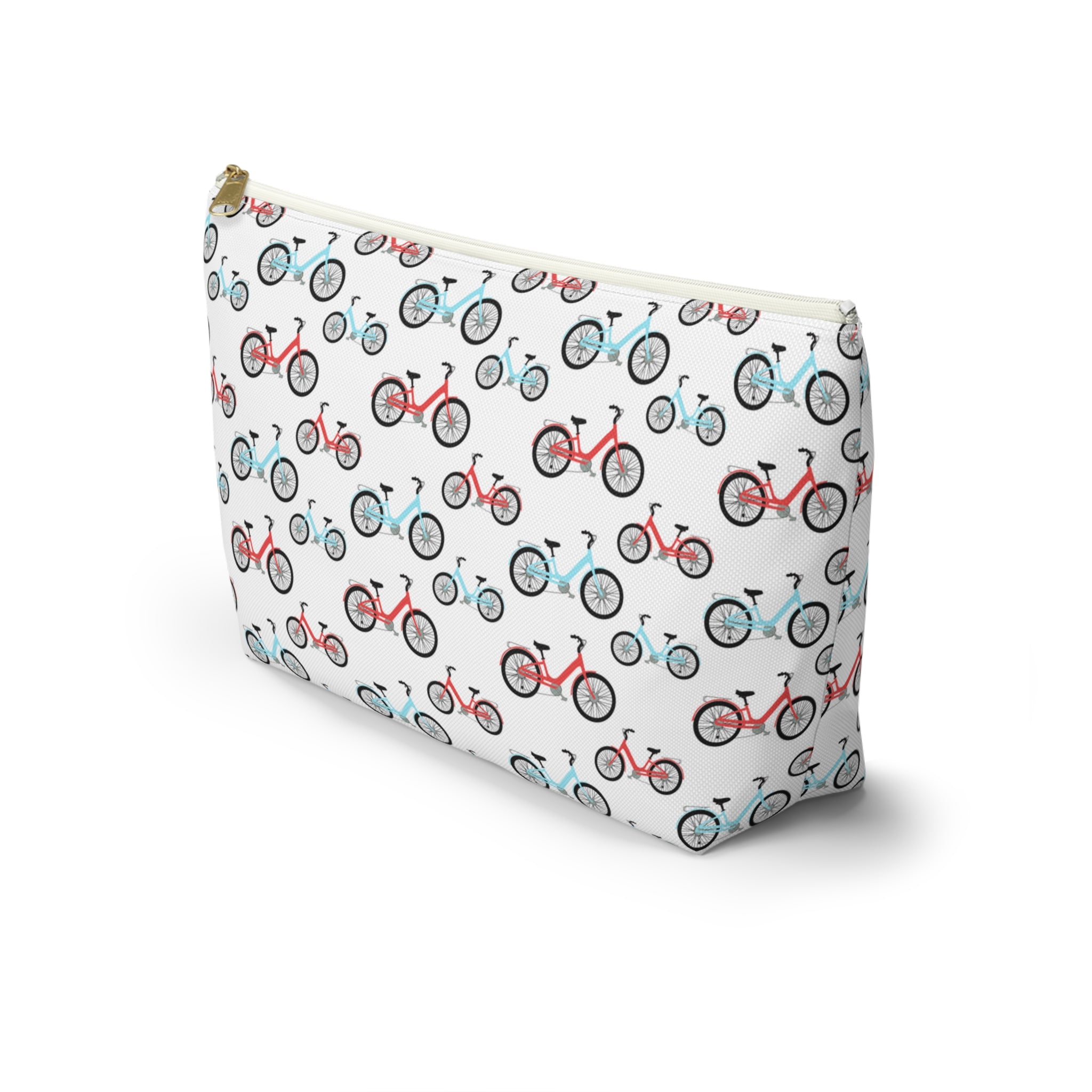 Bicycle-Themed Accessory Pouch