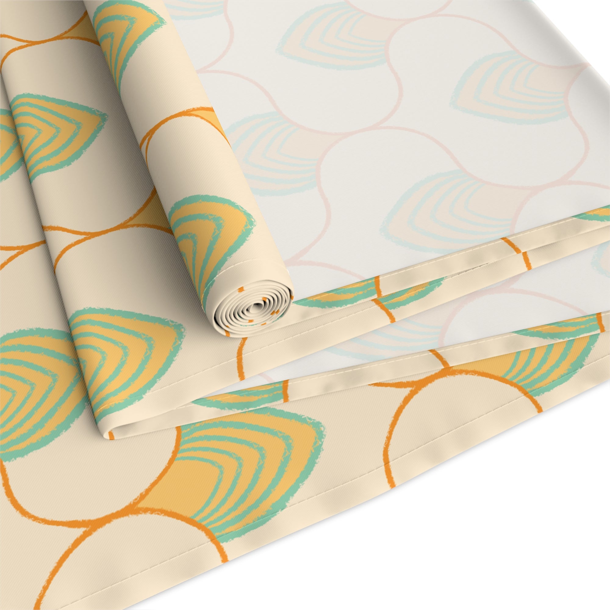 Geometric Table Runner (Cotton, Poly)