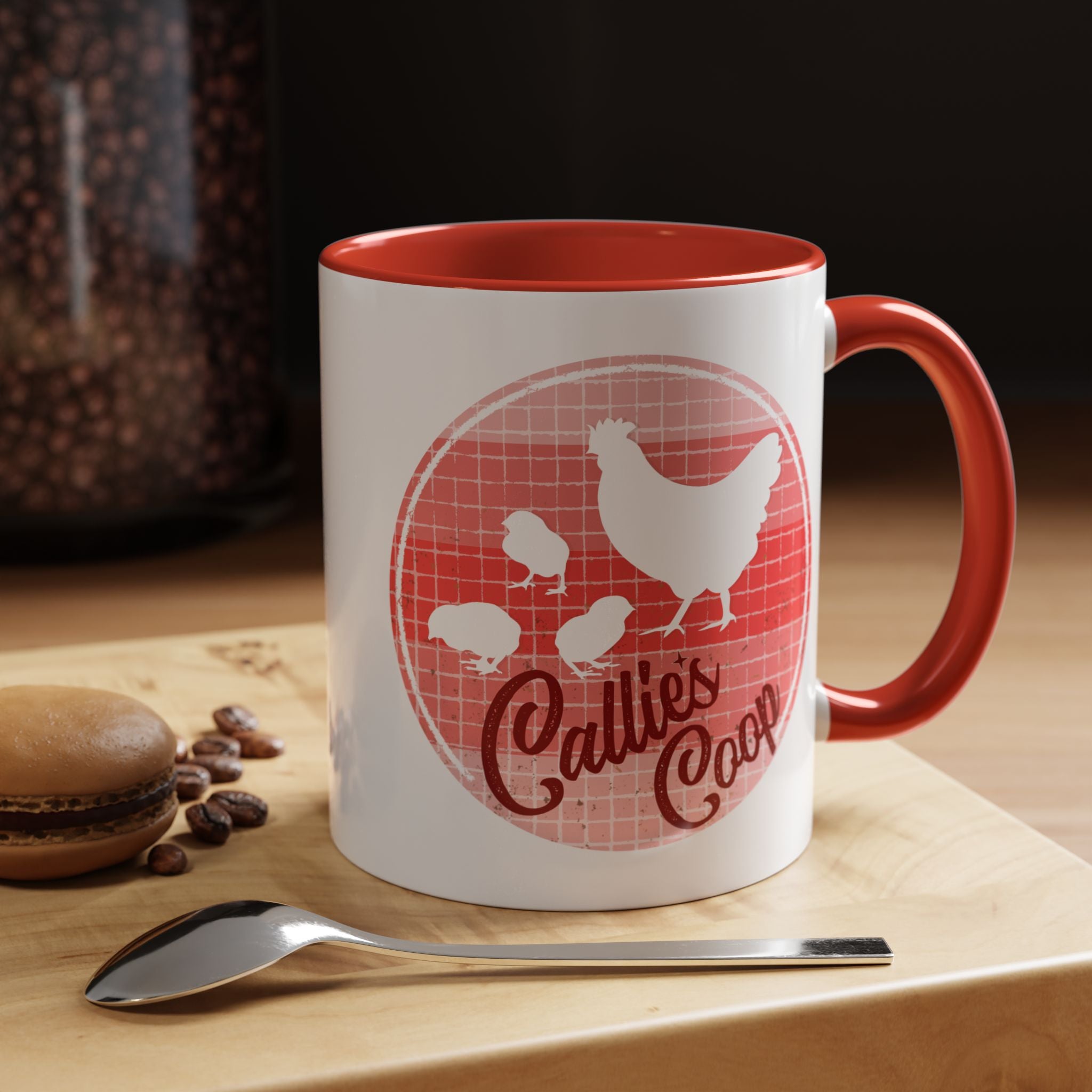 Callie's Coop Chicken mom mug, Mothers Day Mug