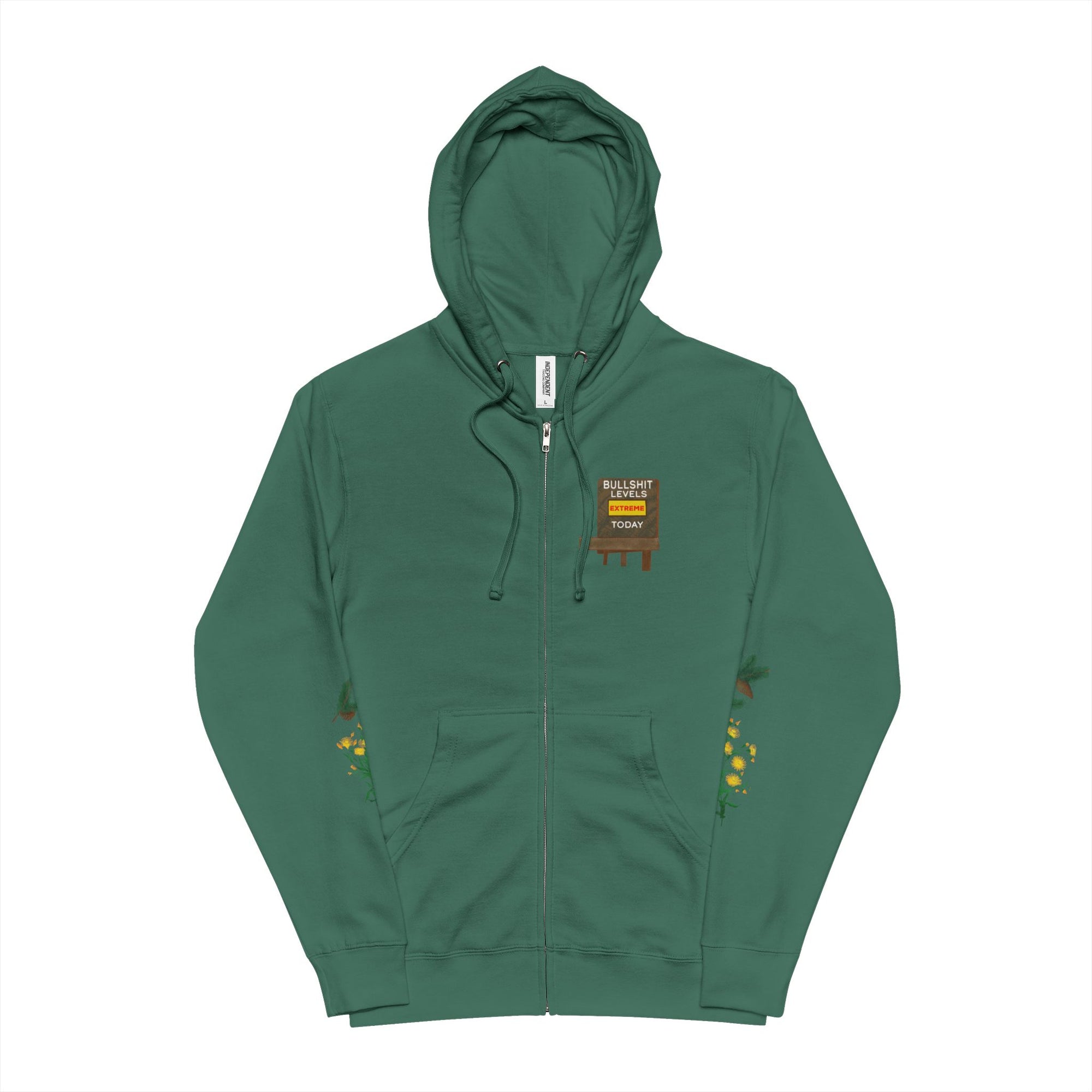 Squirrel Wear Zip It Hoodie