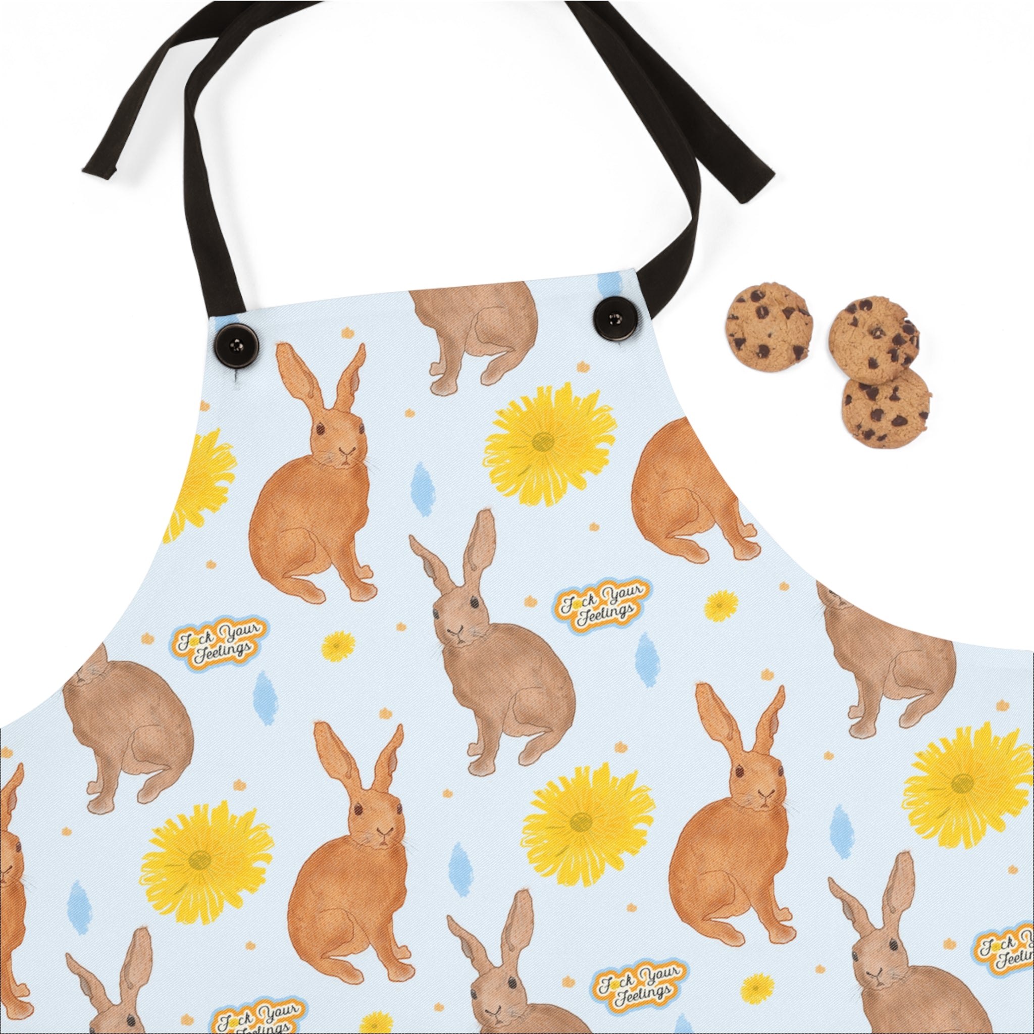 F*ck Your Feelings Rebel Bunnies Apron