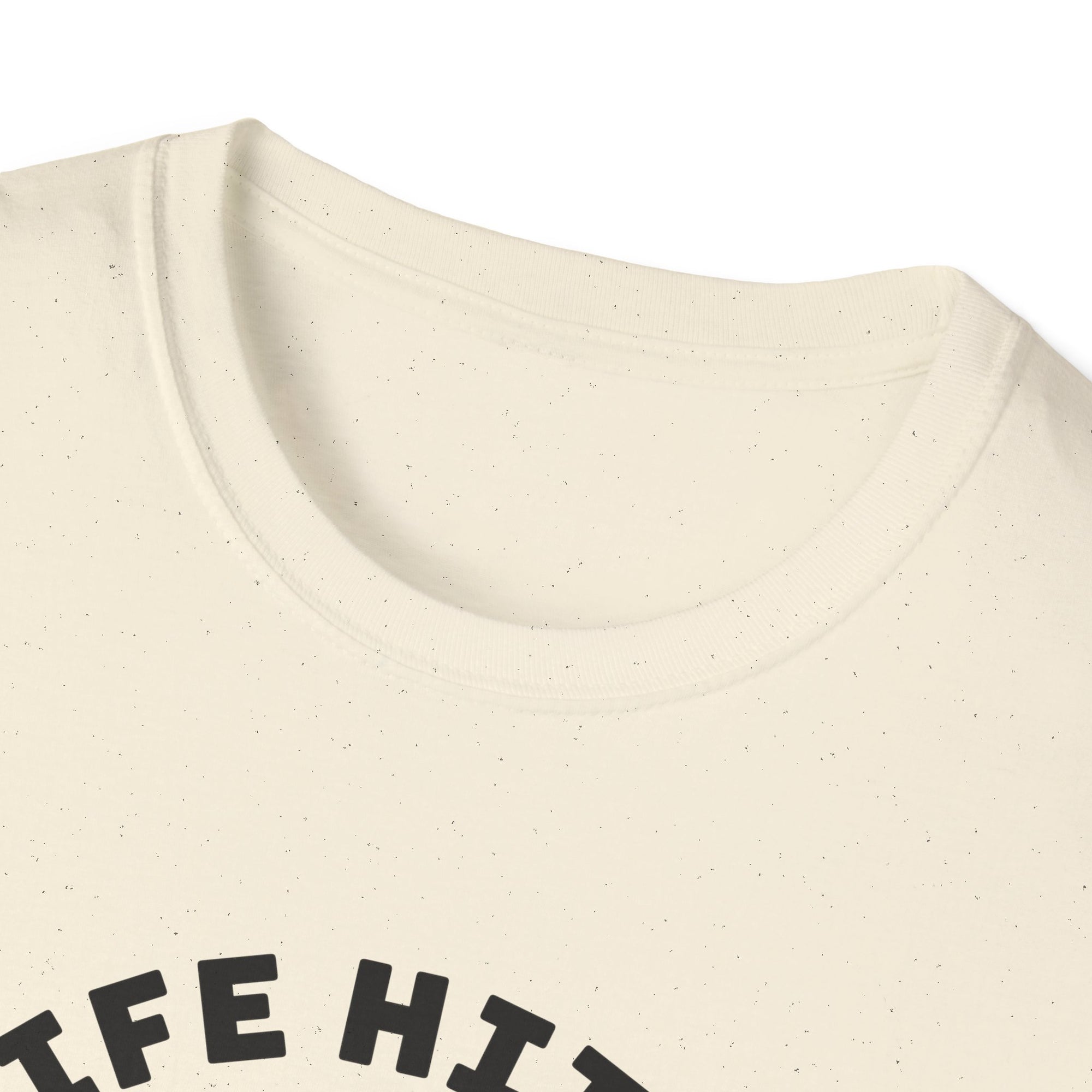 Knife Hit 90s spiral graphic T-Shirt | Freezer Buddy back print