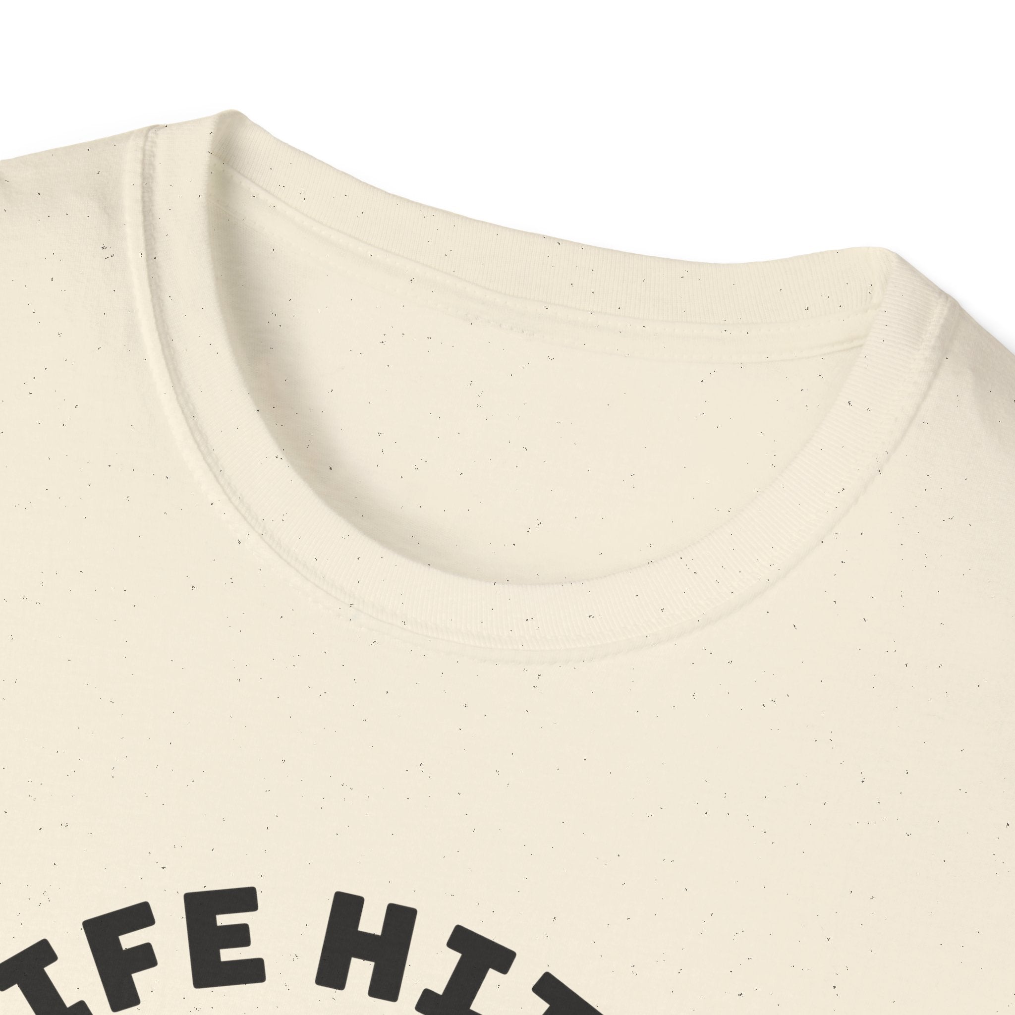 Knife Hit 90s spiral graphic T-Shirt | Freezer Buddy back print