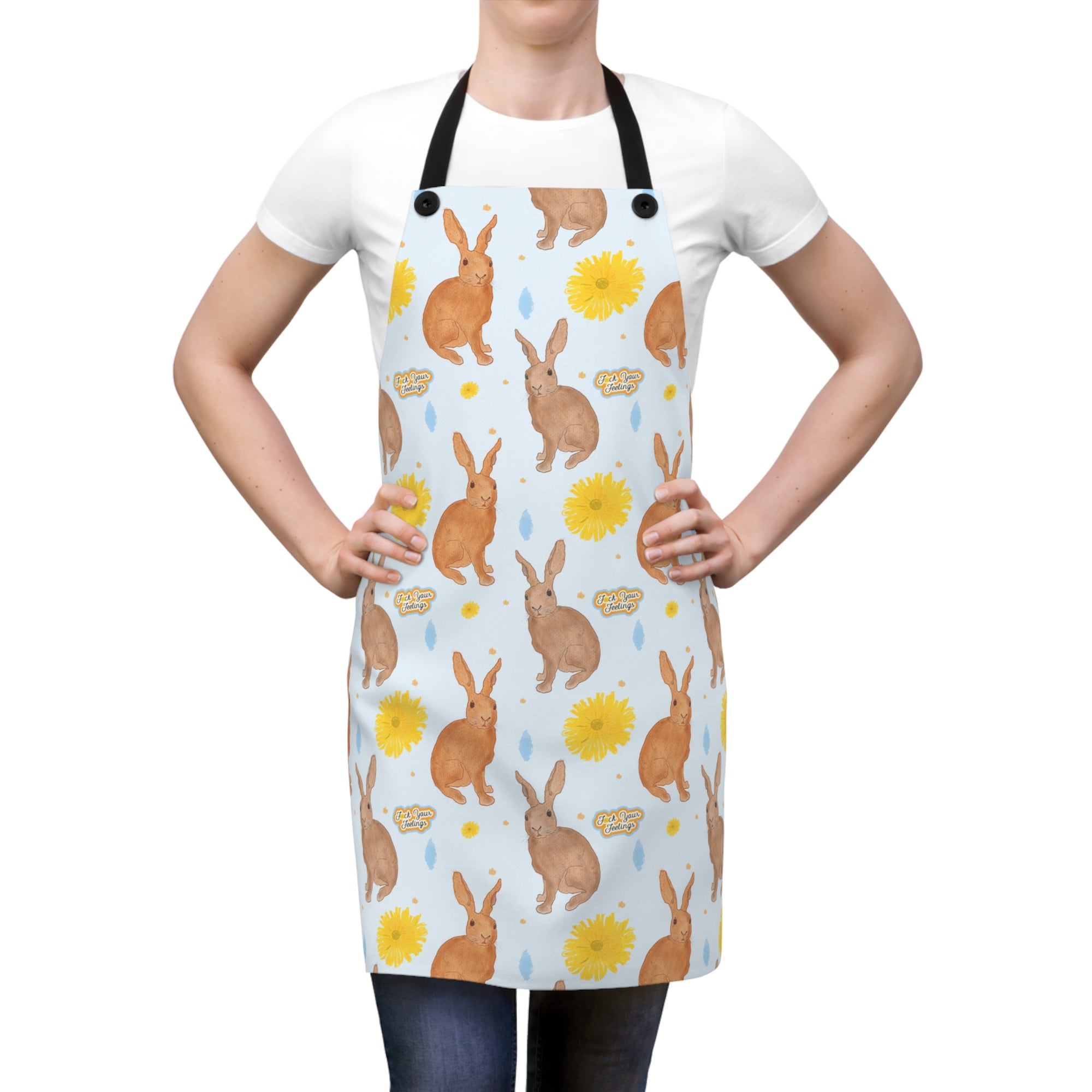 F*ck Your Feelings Rebel Bunnies Apron