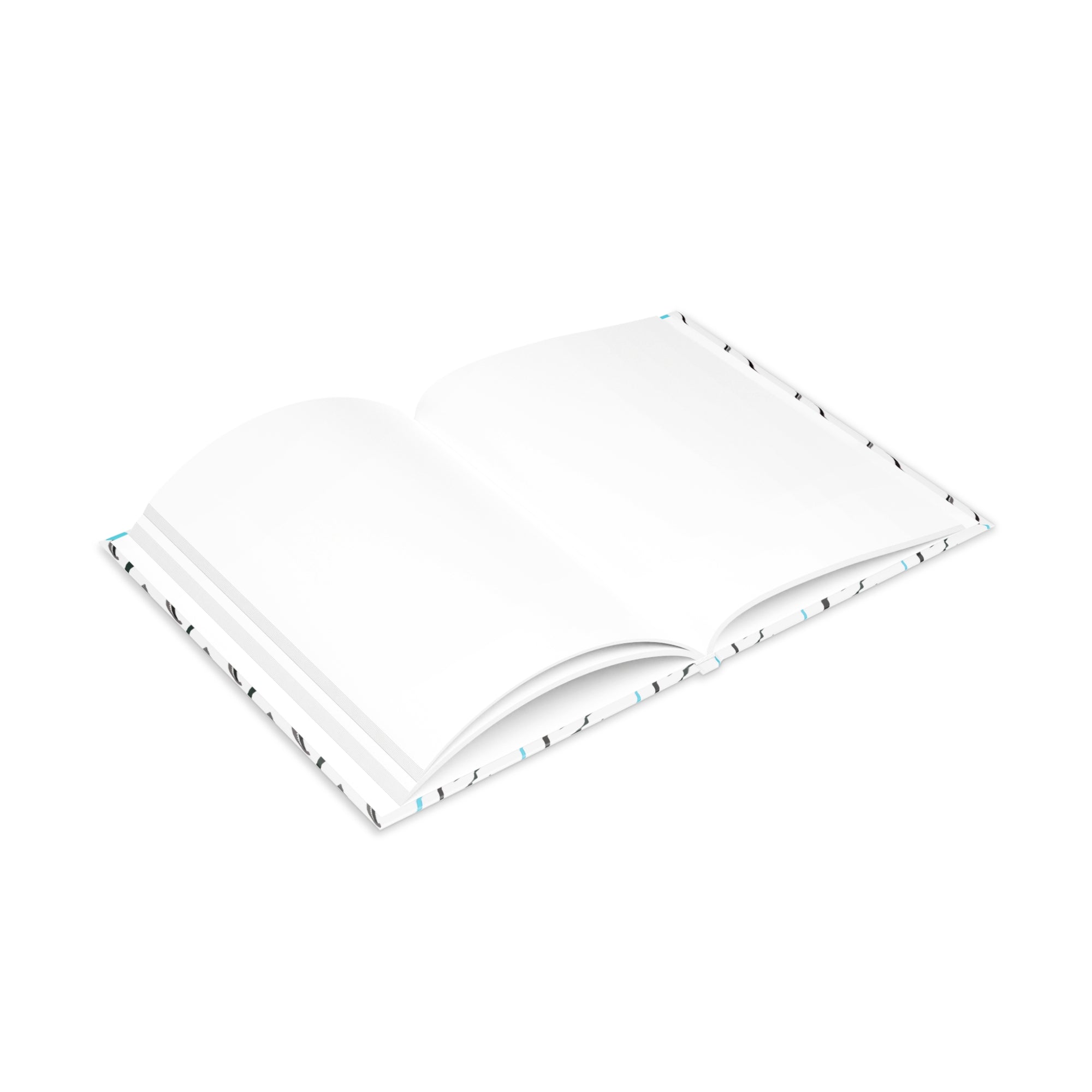 Stylist's Tools Hardcover Notebook | Scissors Brush Comb Pattern Journal