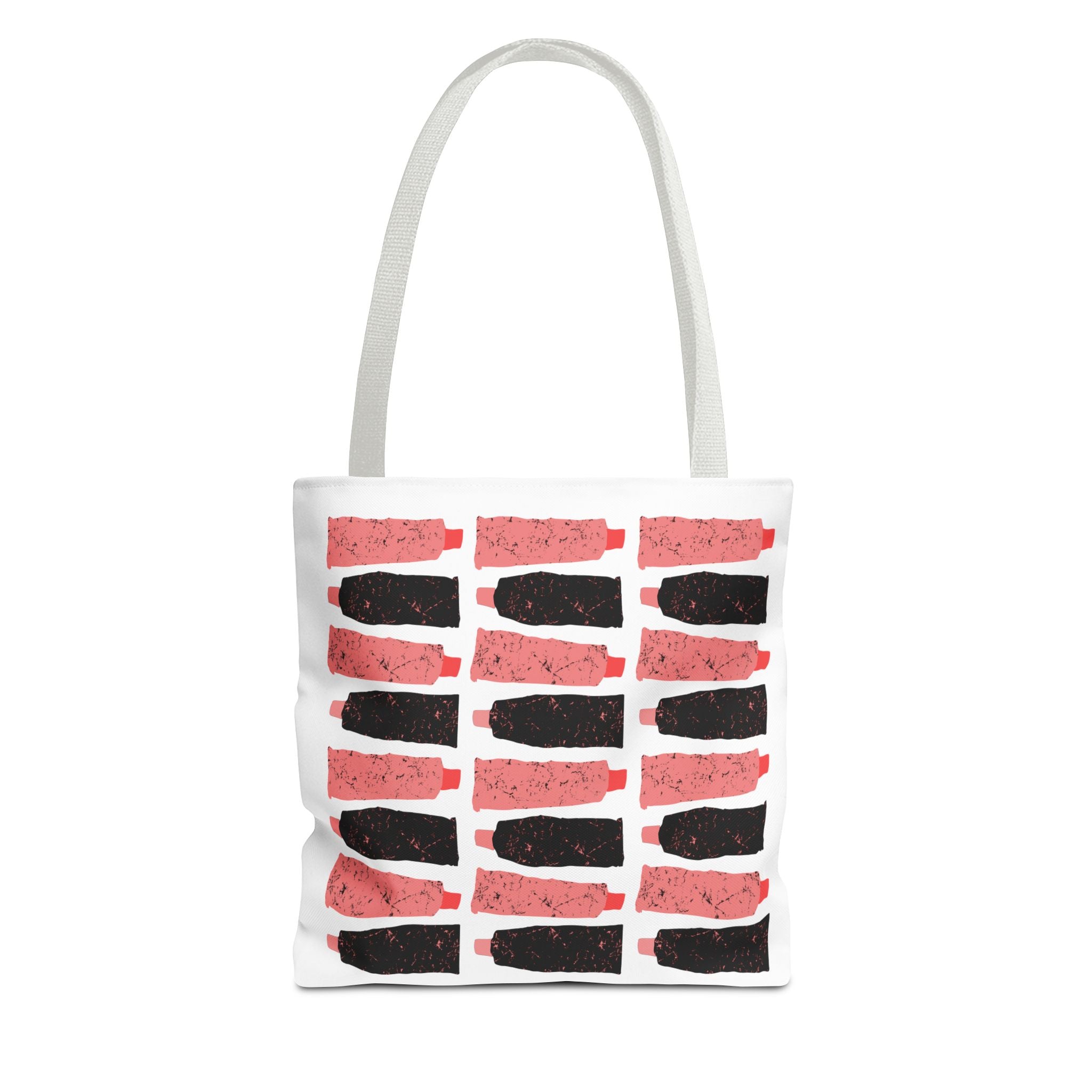 Hair Stylist Scissors & Comb Pattern Tote Bag — Salon Tools All-Over Print