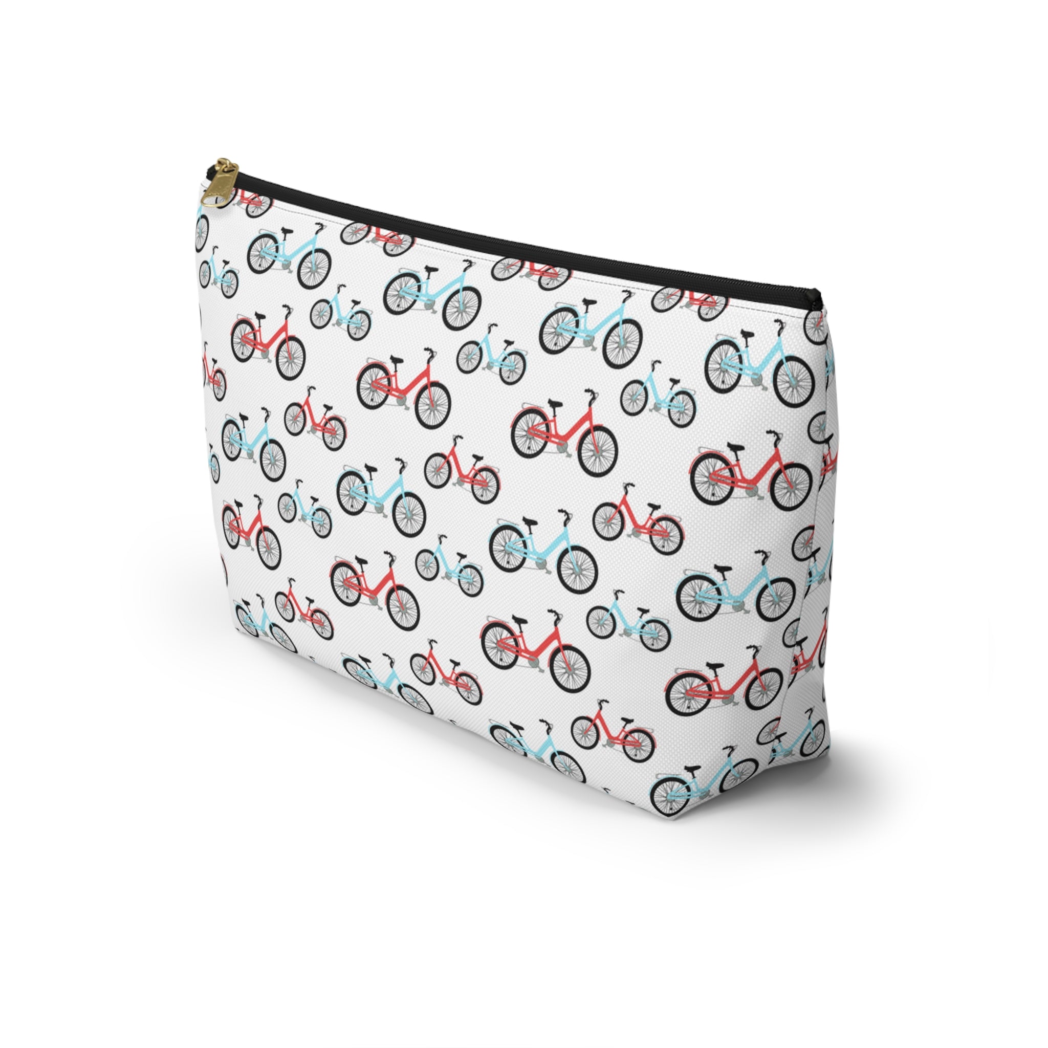 Bicycle-Themed Accessory Pouch