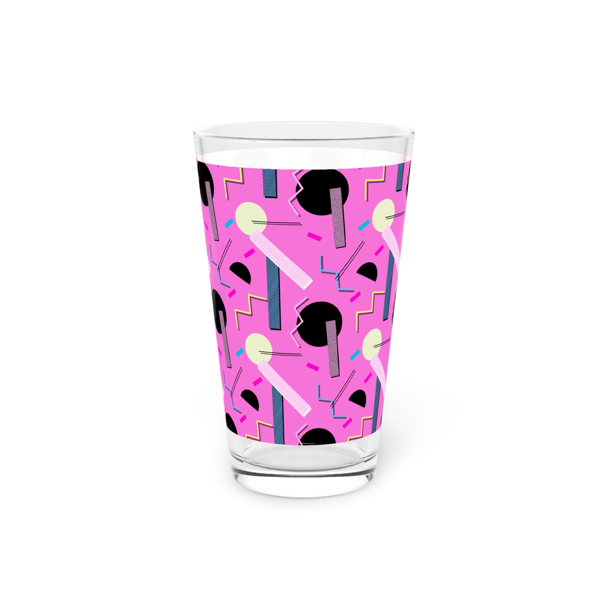 Retro 80's Pint Glass