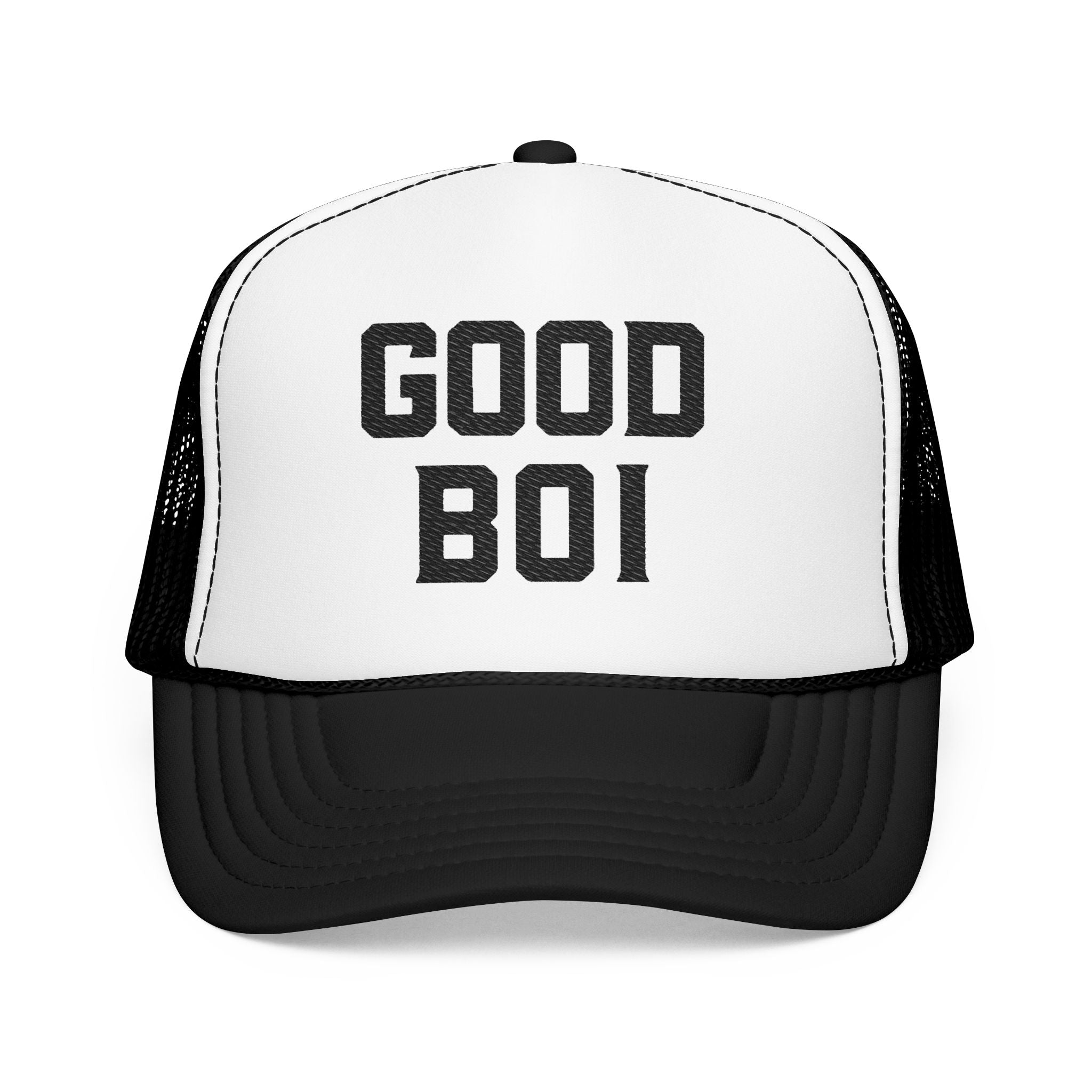 Good Boi Embroidered Foam Trucker Hat