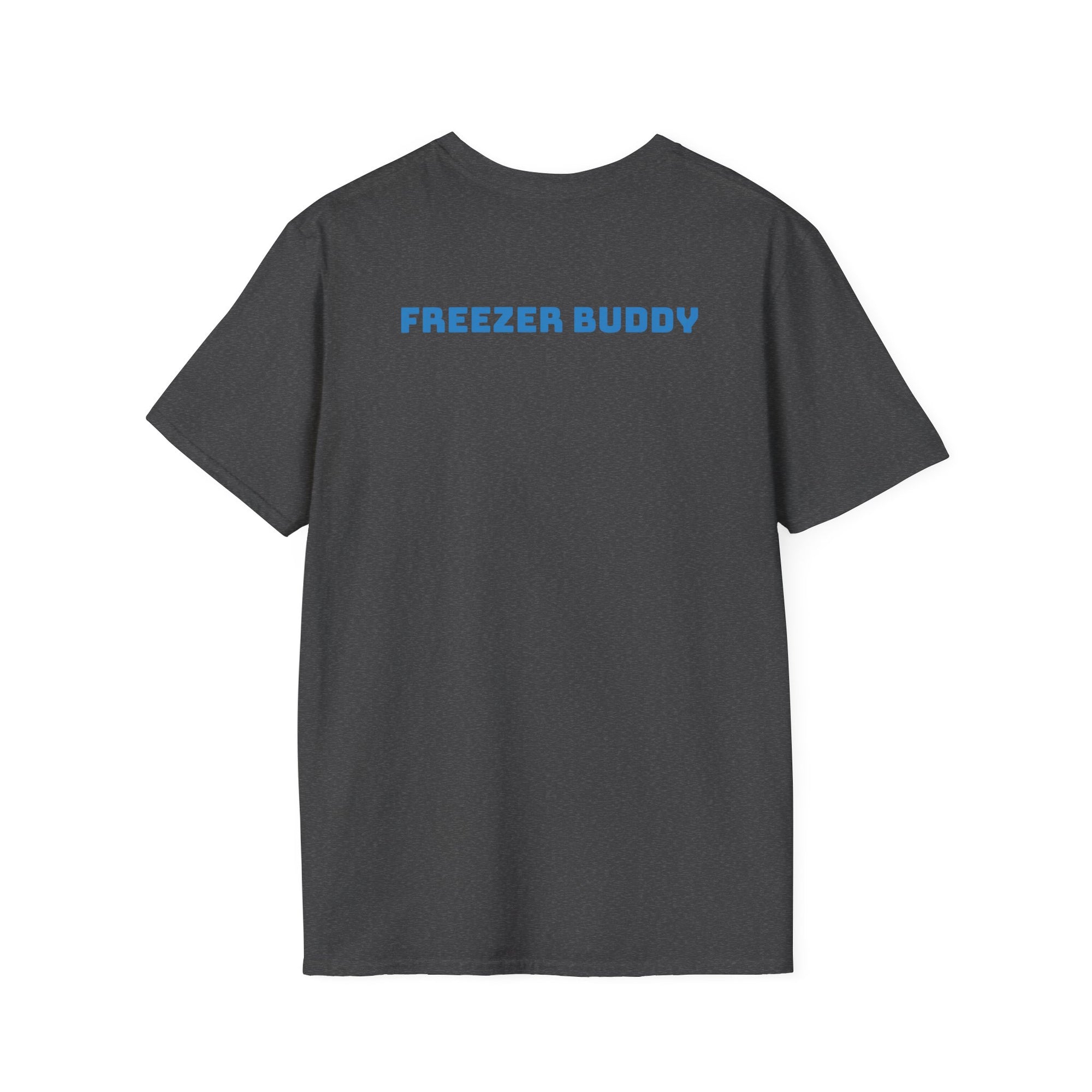 Knife Hit 90s spiral graphic T-Shirt | Freezer Buddy back print
