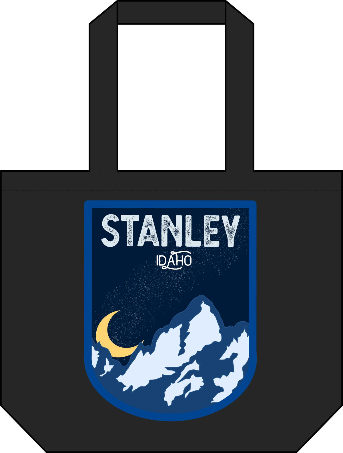 Stanley Idaho Mountain Night Shoulder Tote
