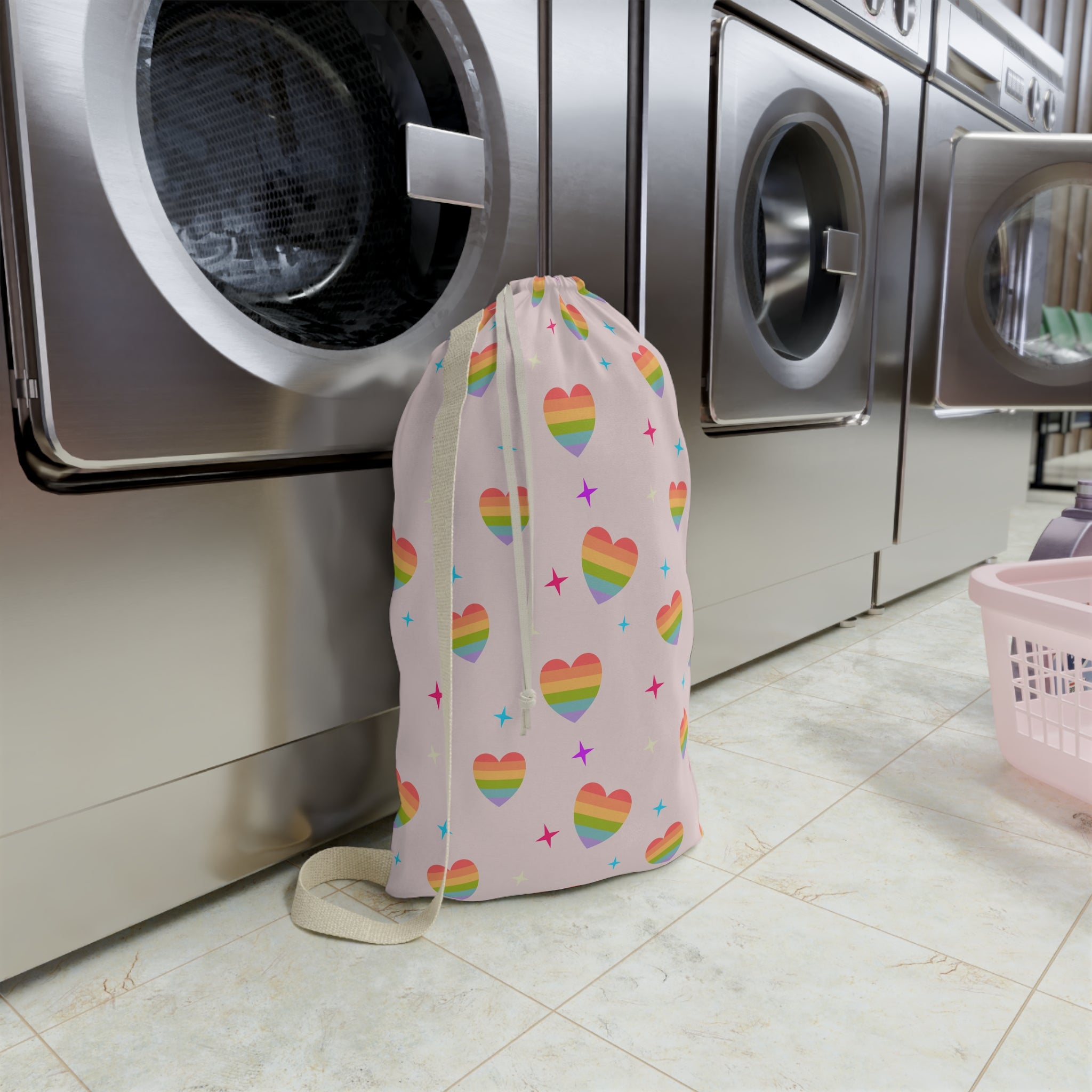 Pride Laundry Bag - Pride Drawstring Wash & Travel Organizer
