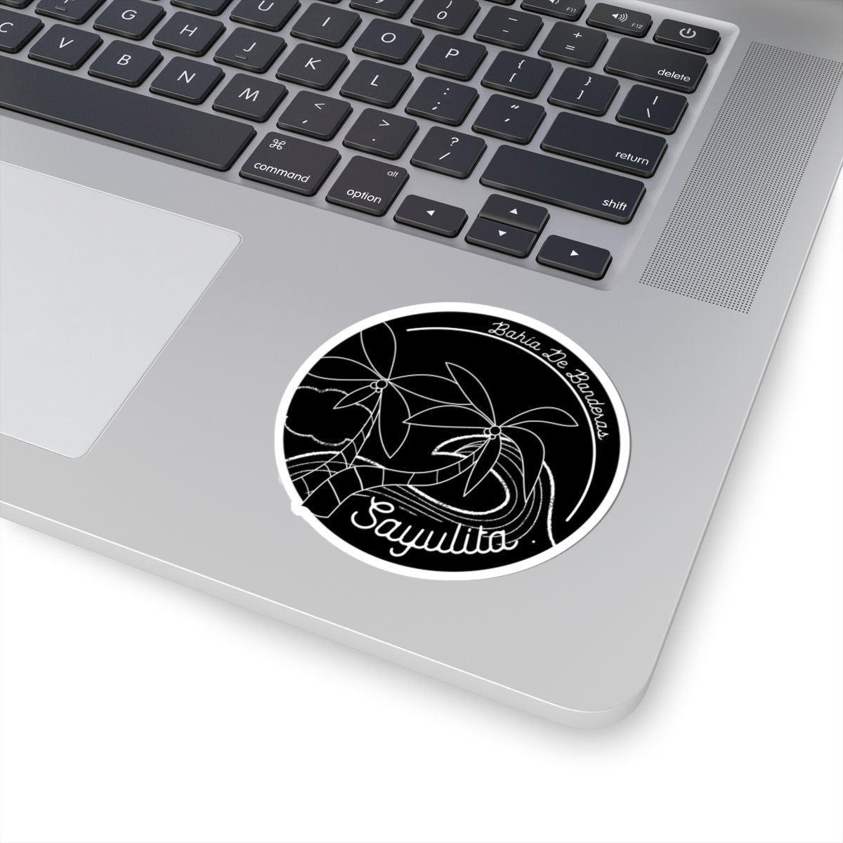 Sayulita Bahia de Banderas Sticker – Black Palm Tree Surf Circle