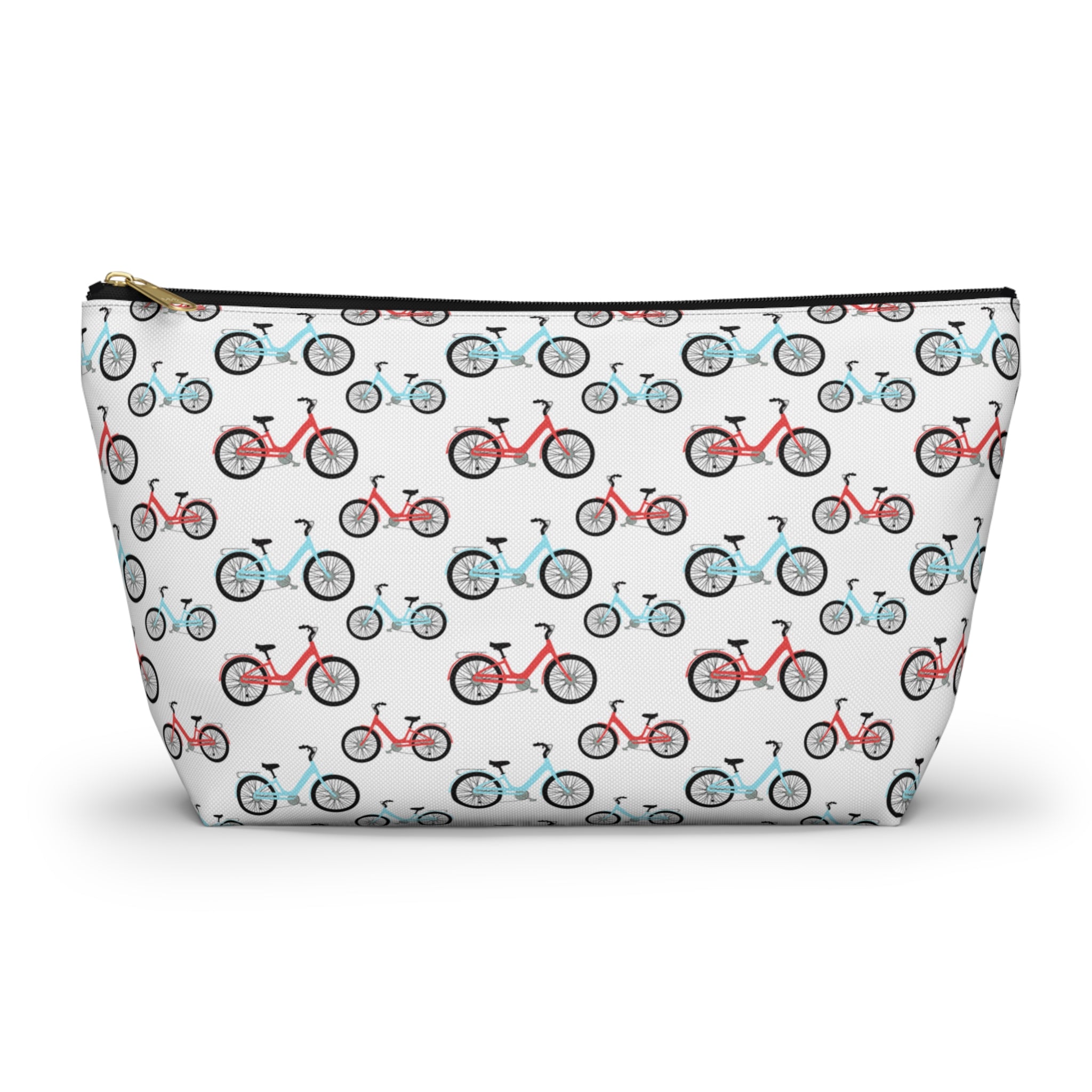 Bicycle-Themed Accessory Pouch