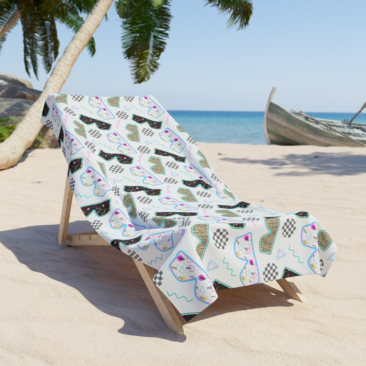 Blade Sunglasses Beach Towel