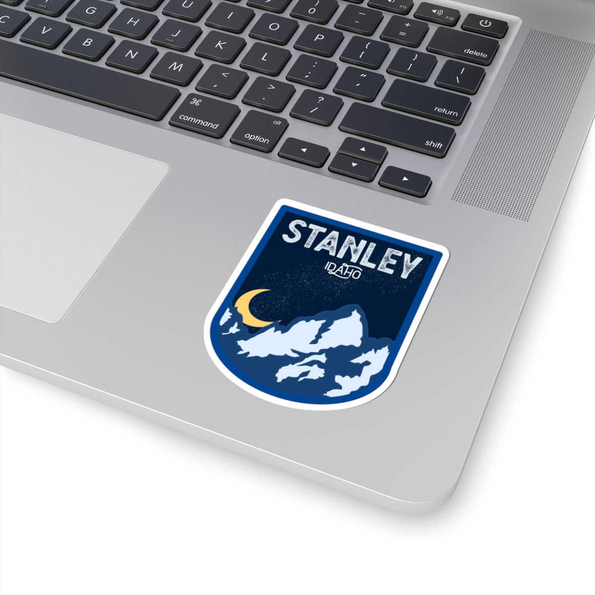Stanley Idaho Mountain Night Kiss-Cut Sticker