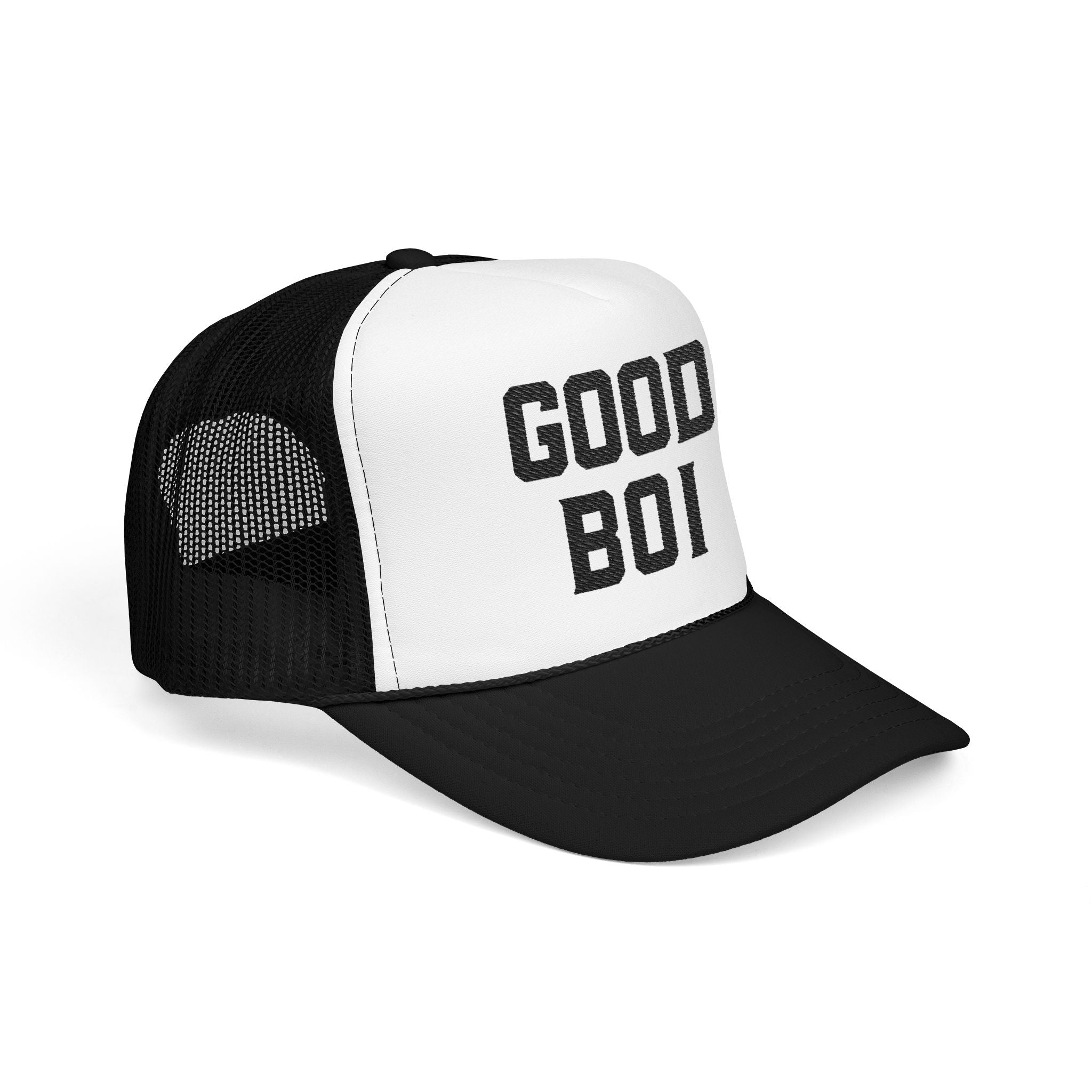 Good Boi Embroidered Foam Trucker Hat