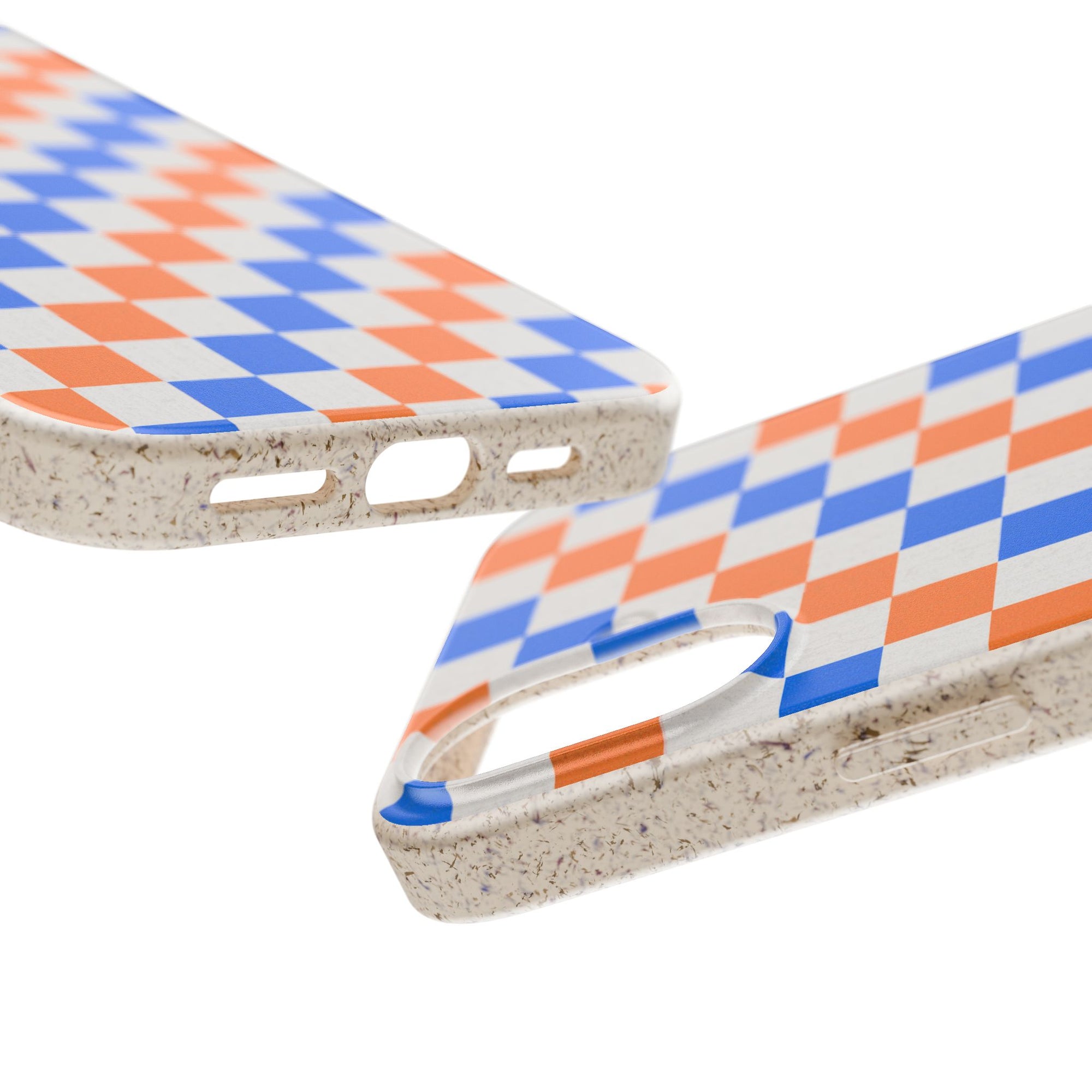 Bronco Checkerboard Phone Case, Biodegradable