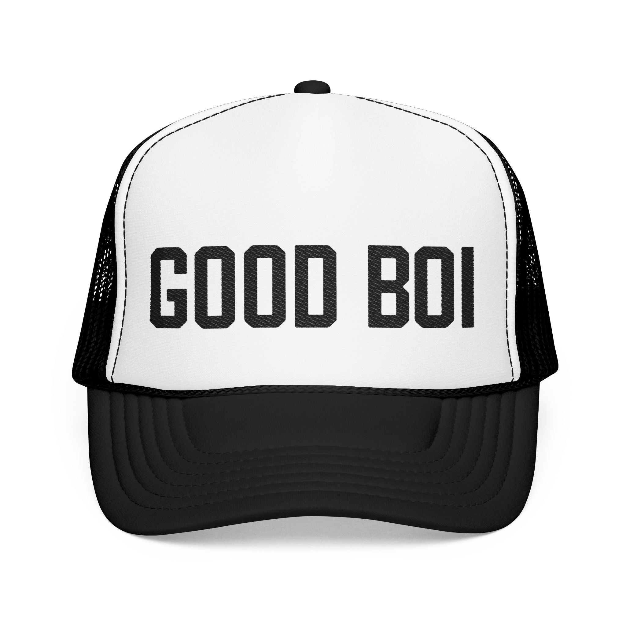 Good Boi Embroidered Trucker Hat — Boise Lover Hat