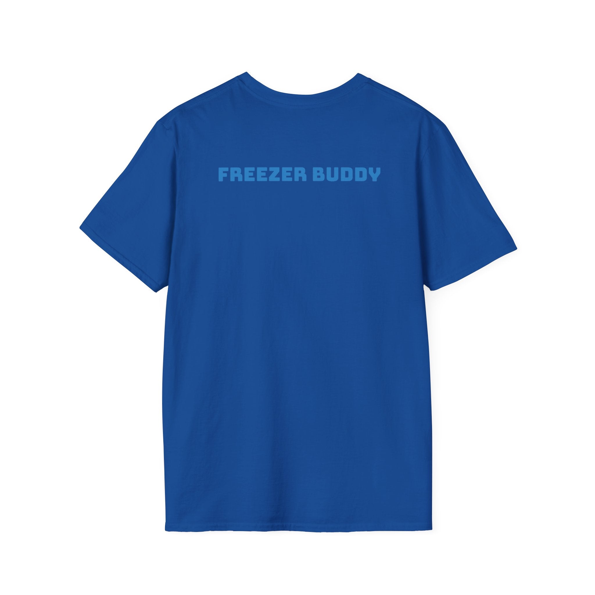 Knife Hit 90s spiral graphic T-Shirt | Freezer Buddy back print