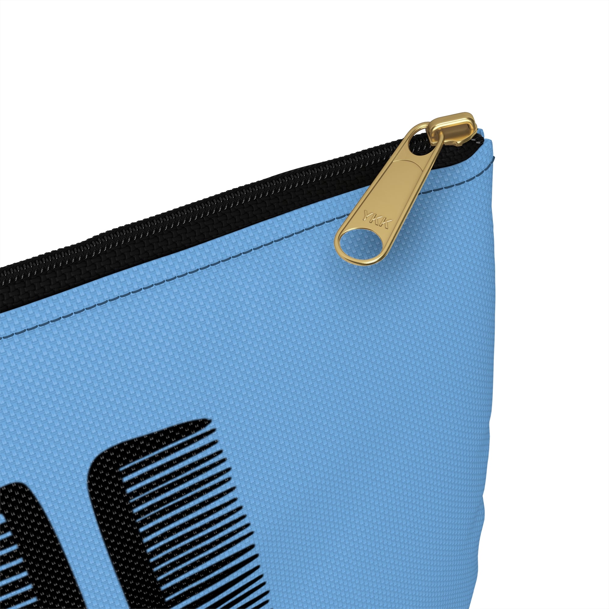 Comb Blue Comb Pattern Accessory Pouch